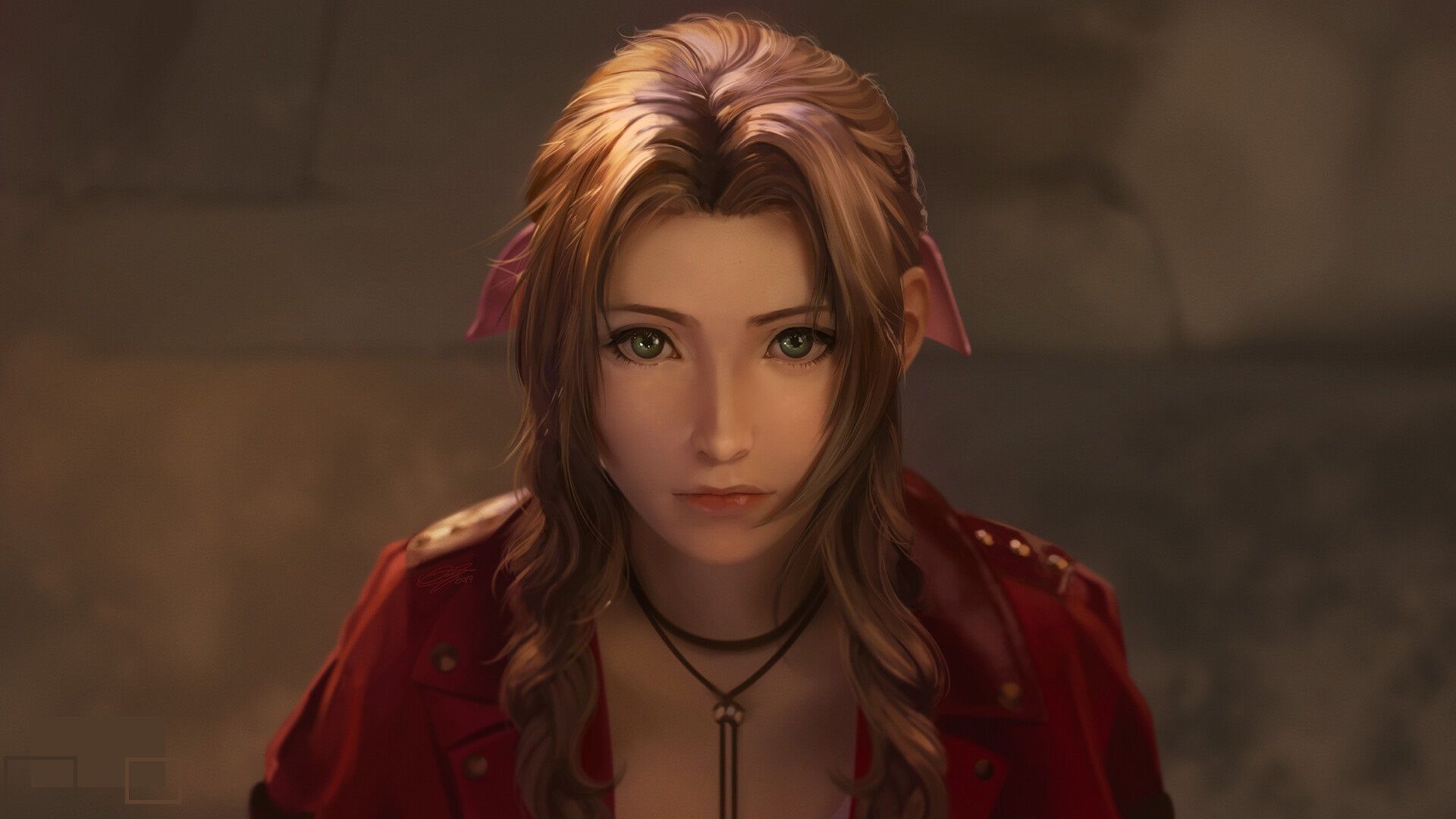 Aerith Gainsborough character Final Fantasy اریس فتینال فانتزی