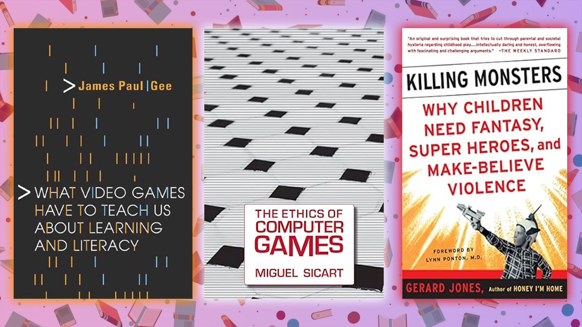 کتاب کلاسیک گیم ژی سیکارت اخلاق هیولا کودک آموزش بازی جدی