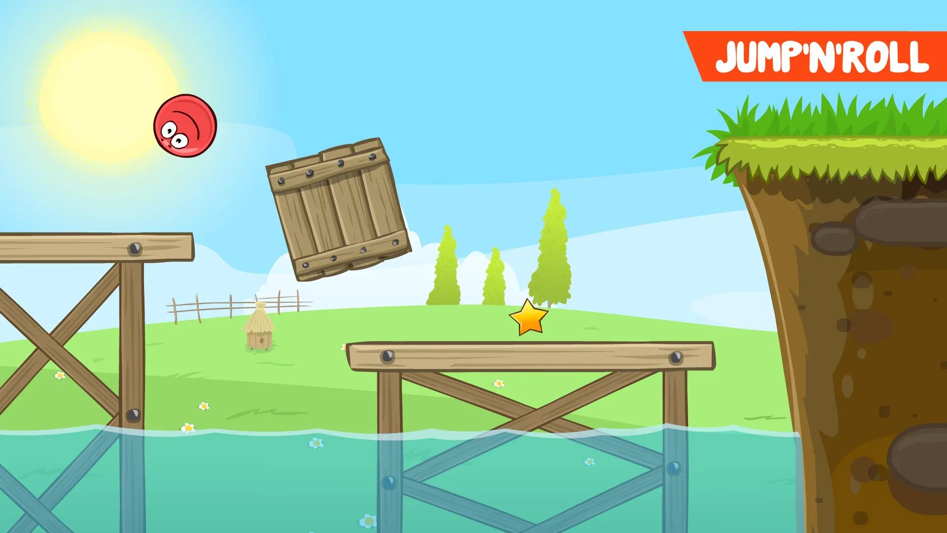 گیم‌پلی بازی موبایل Red Ball 4
