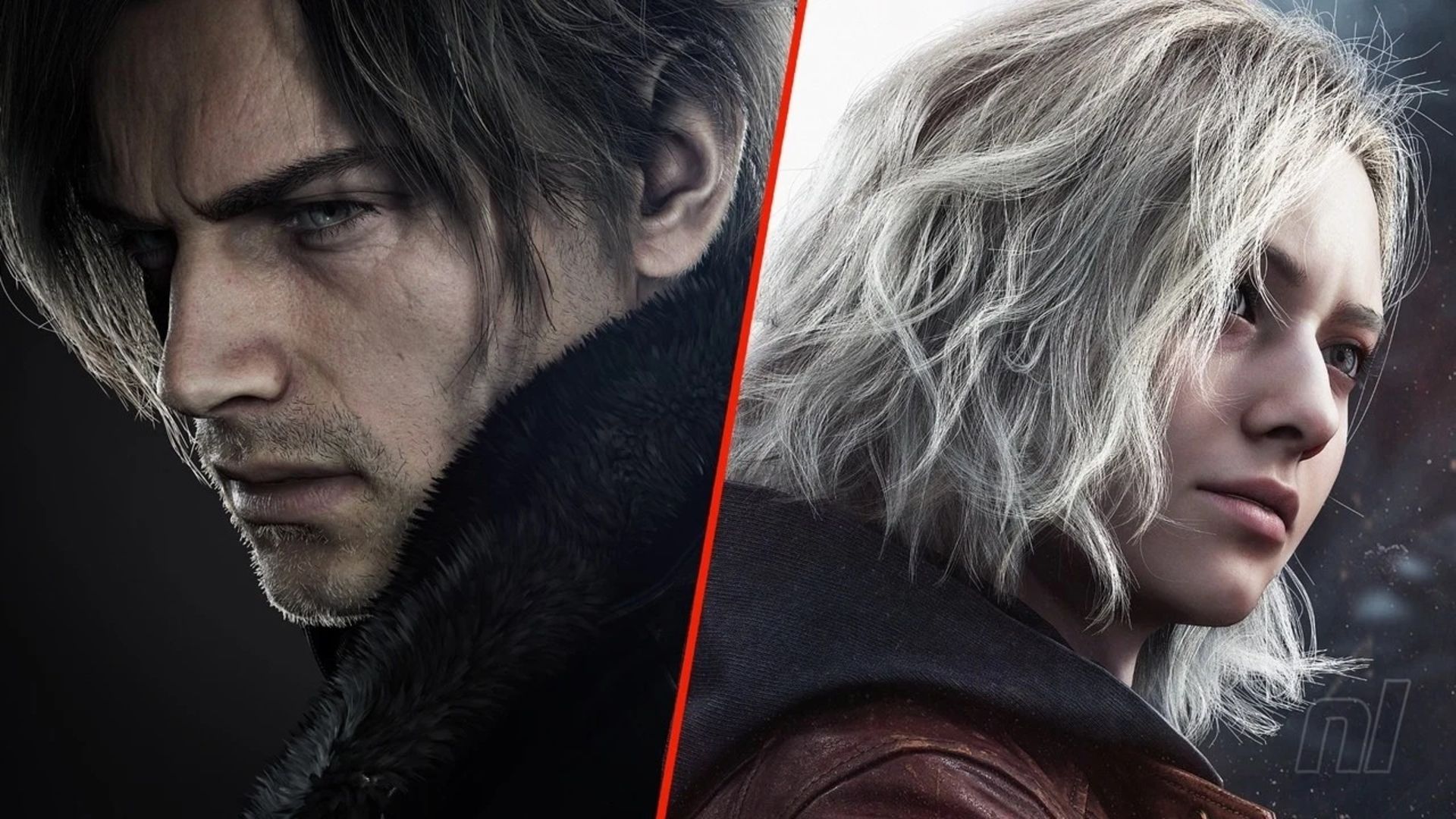 گریس و لیان اس کندی در بازی Resident Evil Requiem