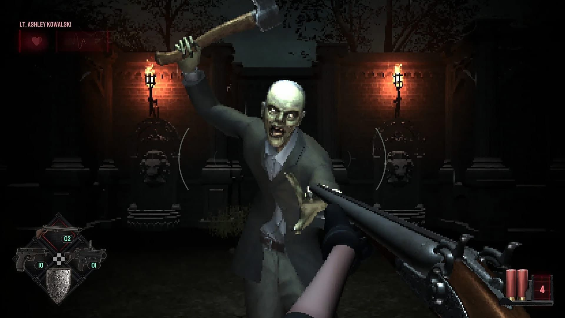 دشمن ترسناک در بازی You Will Die Here Tonight