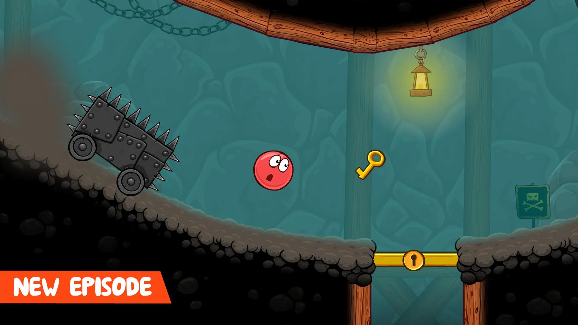 گیم‌پلی بازی موبایل Red Ball 4