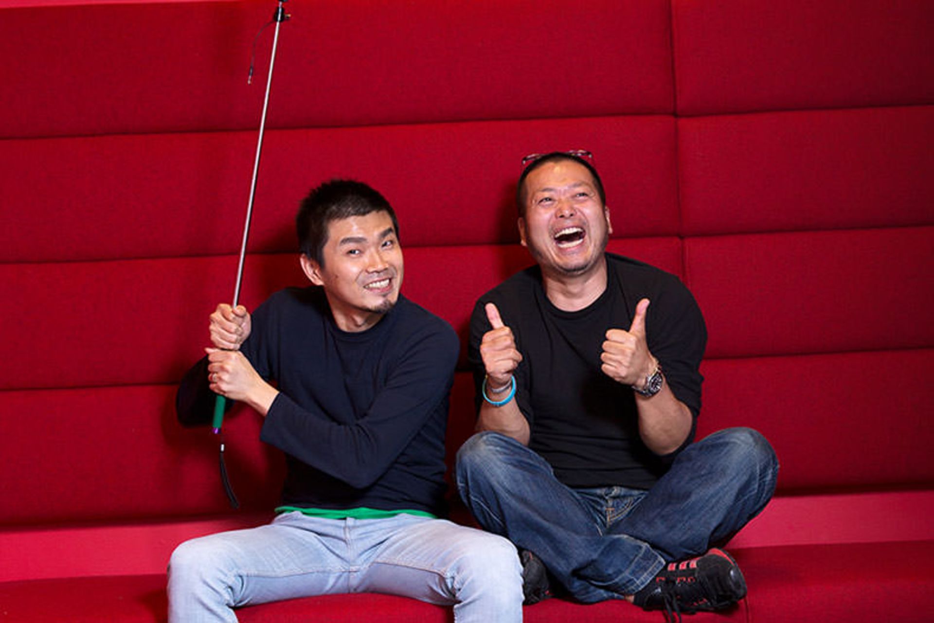 Koki Kimura and Yoshiki Okamoto