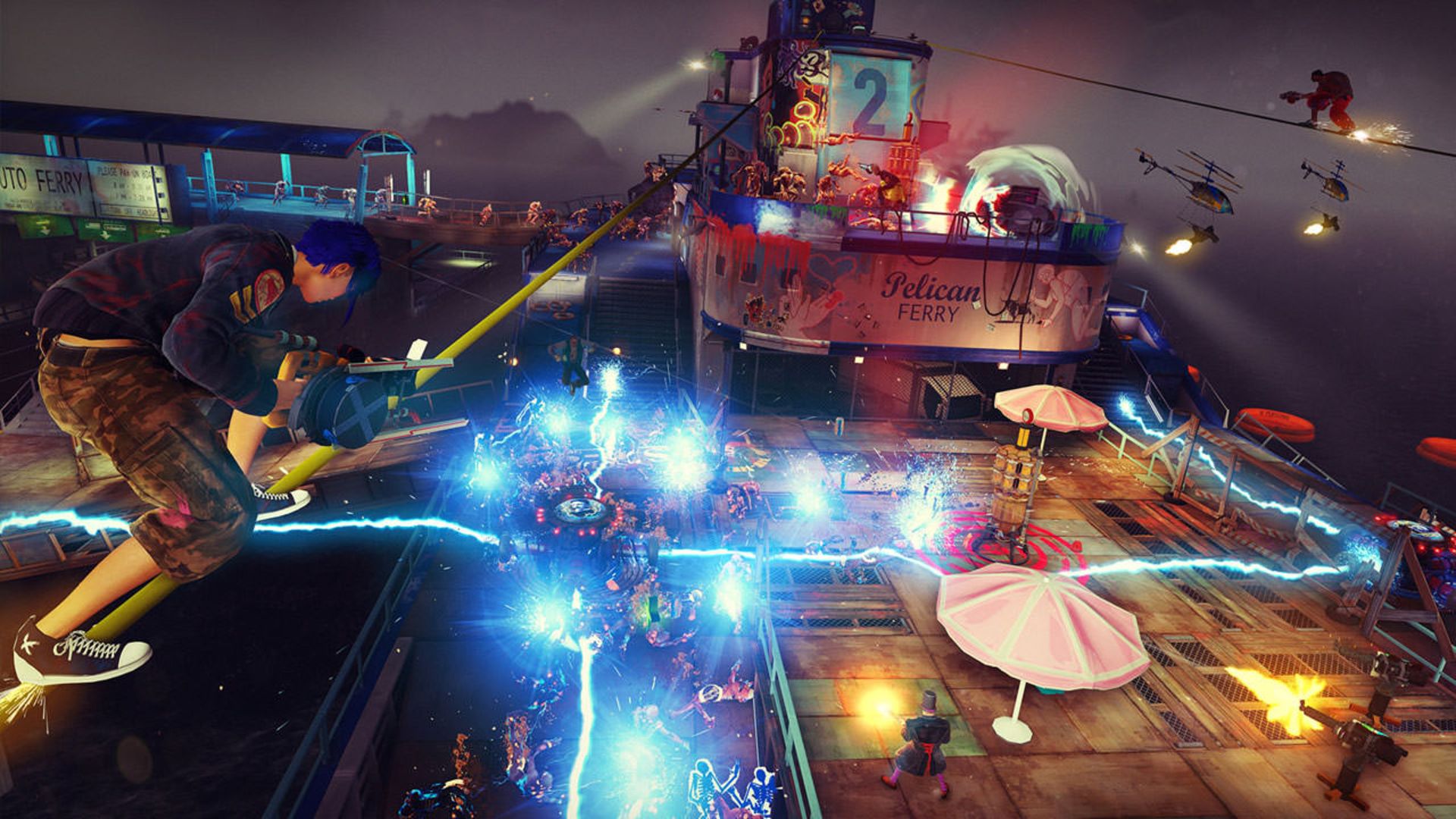 شخصیت اصلی بازی Sunset Overdrive