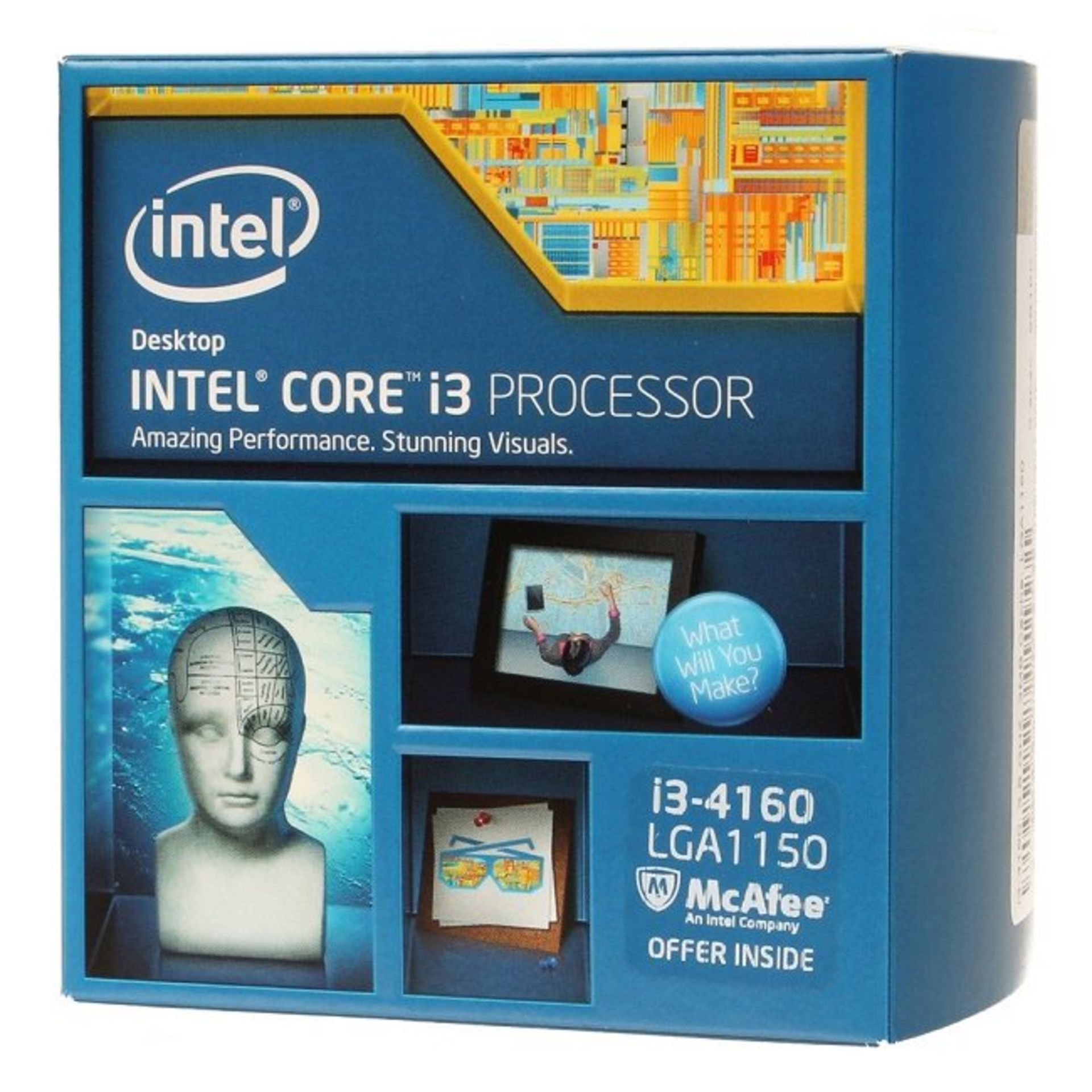 پردازنده ی اینتلی Core i3 4160