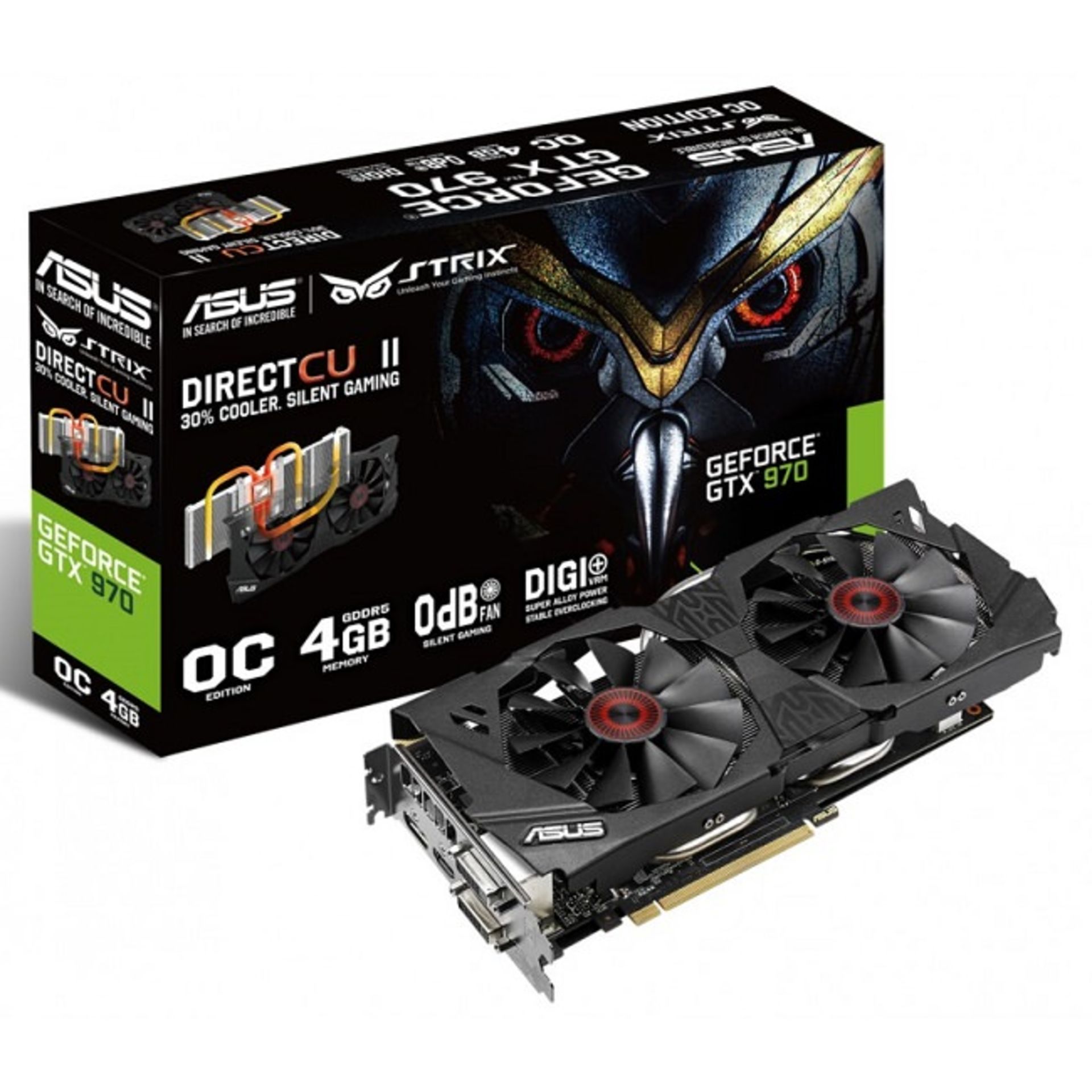 کارت گرافیک قدرتمند ASUS STRIX GTX 970 OC