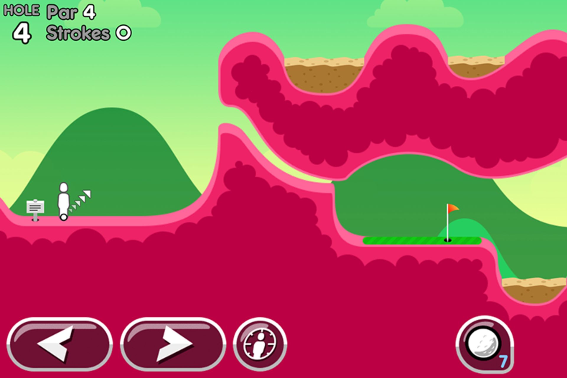 استیک‌من گلفباز ۲ (Super Stickman Golf 2)