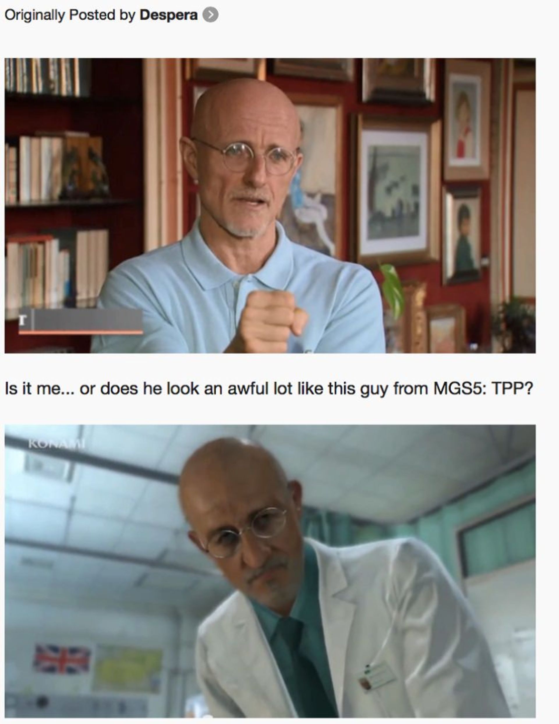 MGS 5's Doctor is real