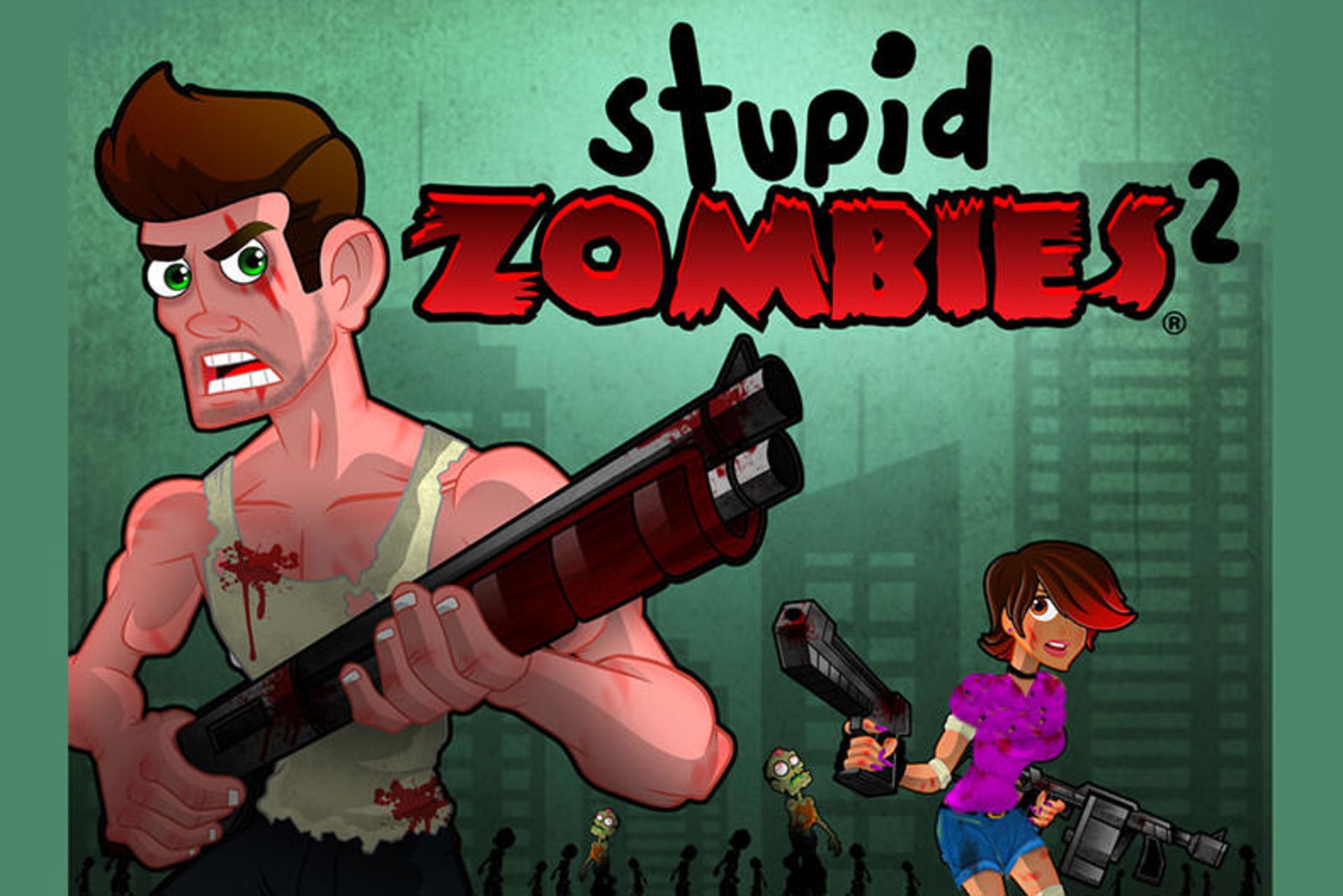 بازی موبایل Stupid Zombies 2: زامبی‌های احمق ۲