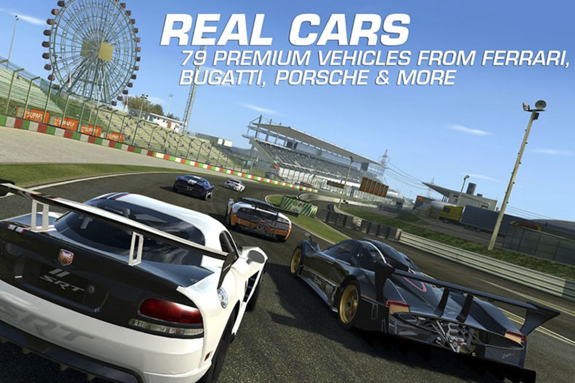 معرفی بازی موبایل: Real Racing 3: مسابقات اتوموبیل‌رانی، حقیقت در مَجاز!