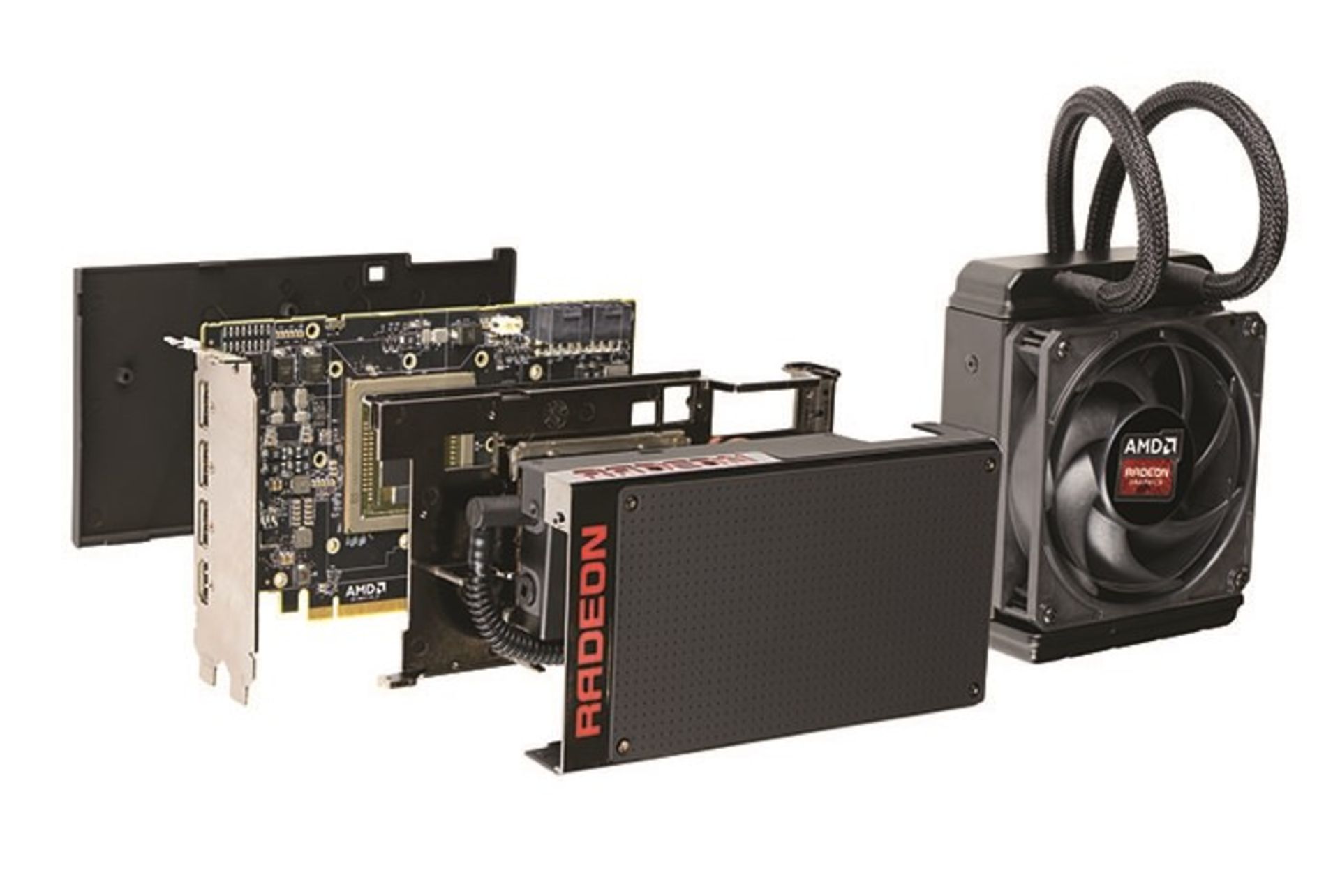 AMD Radeon Fury X Internal View