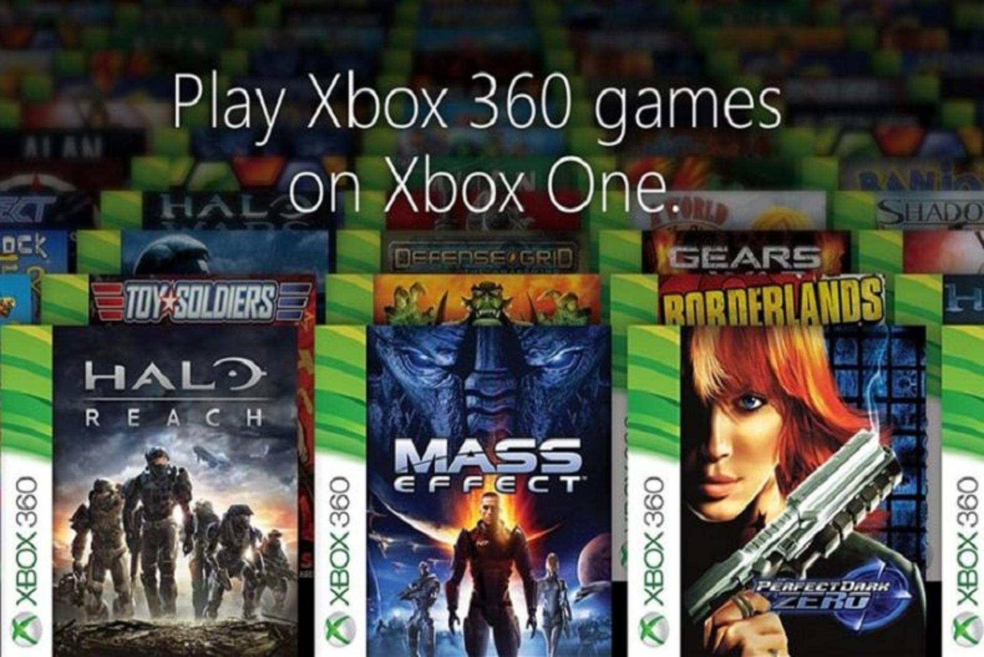 Xbox One Backward Compatibility