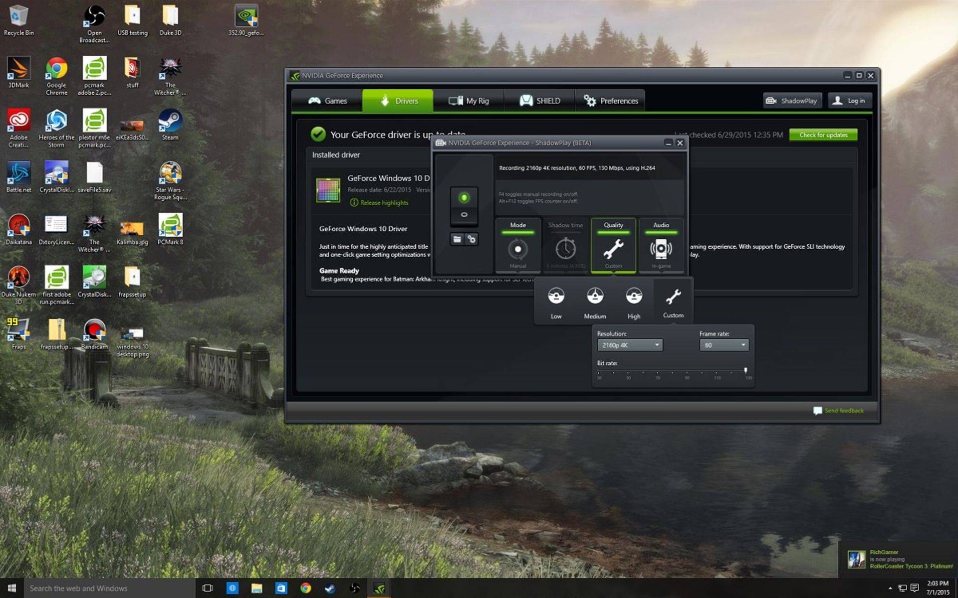 AMD vs NVIDIA GeForce Experince Options
