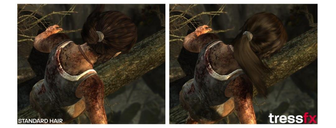 AMD vs NVIDIA TressFX