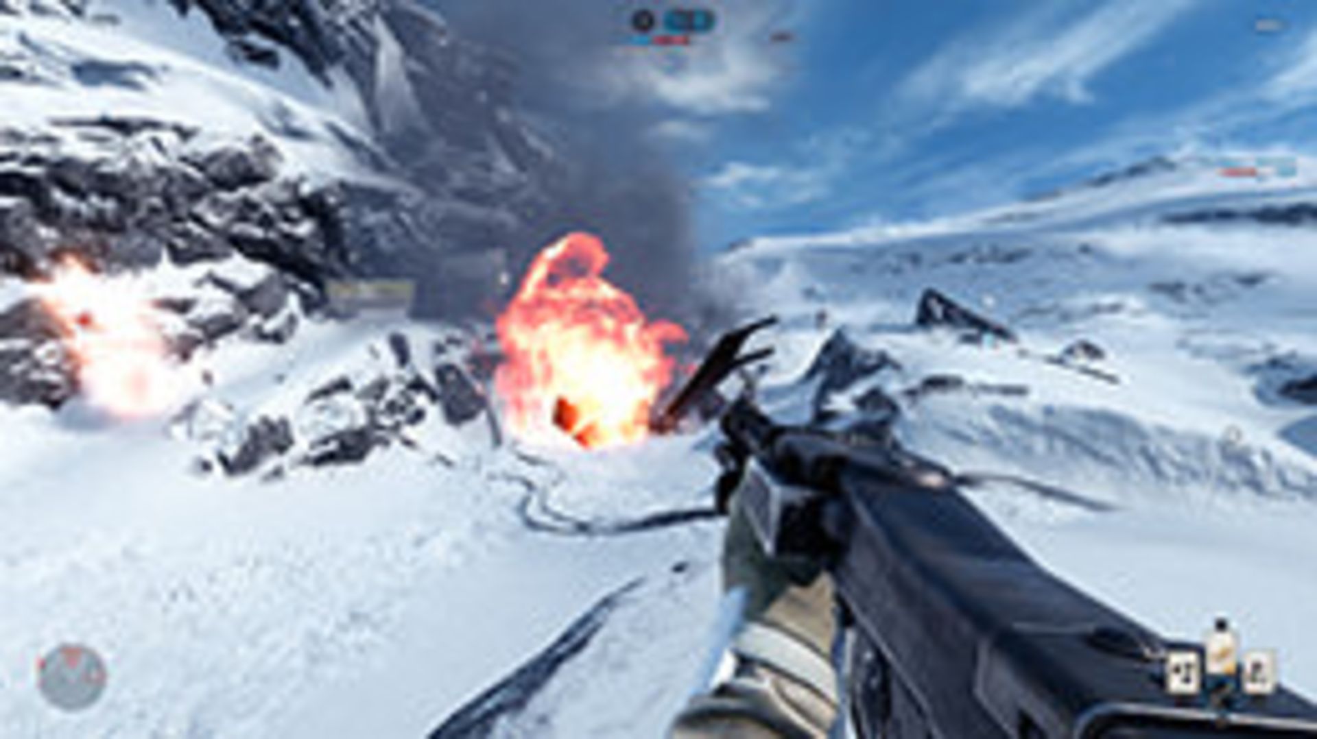 Star Wars Battlefront Hoth Map