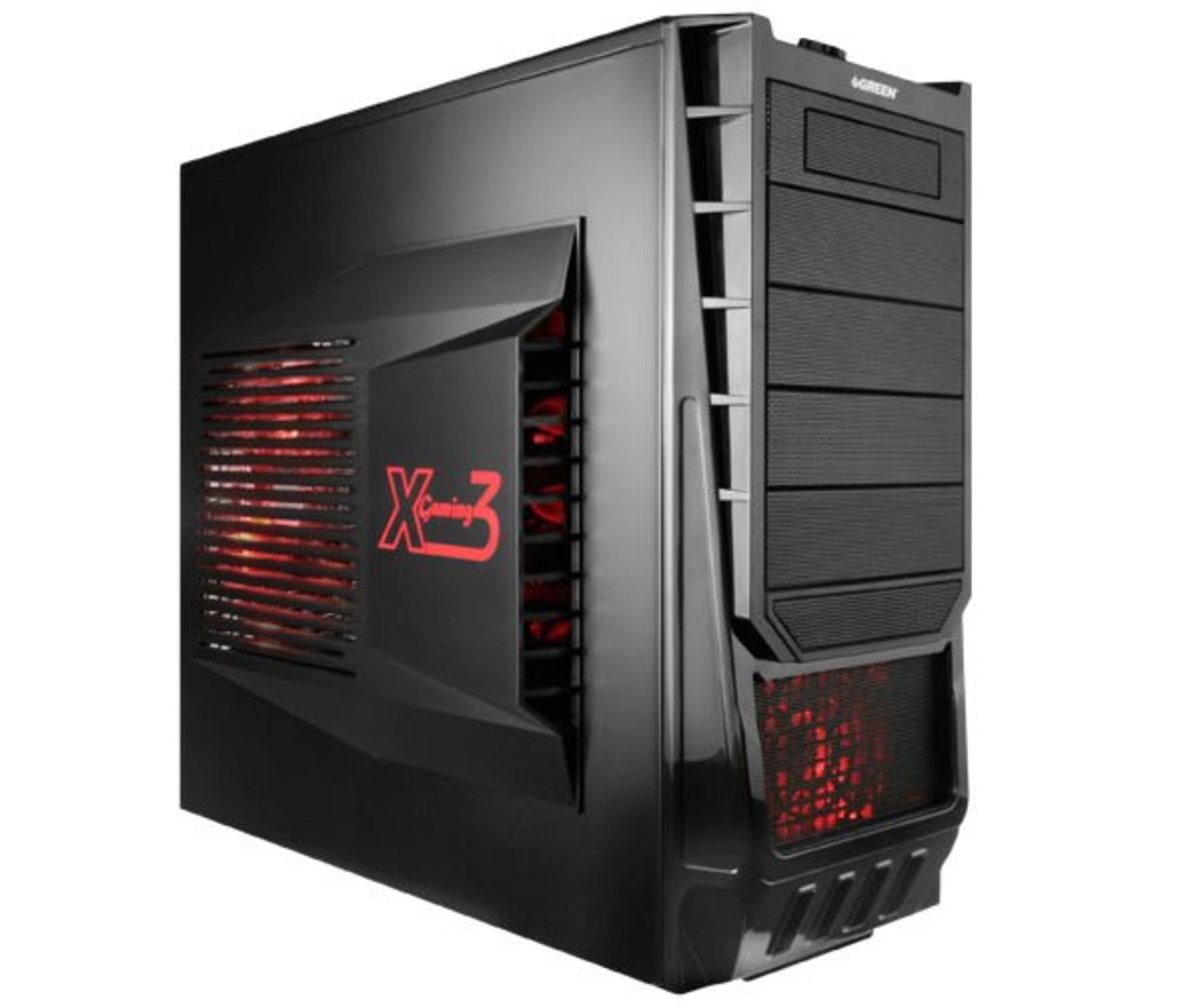 Green X3 V2 Gaming Case