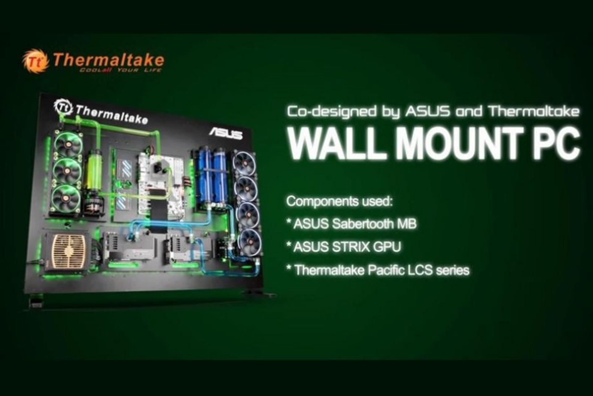 Wall mount PC Header