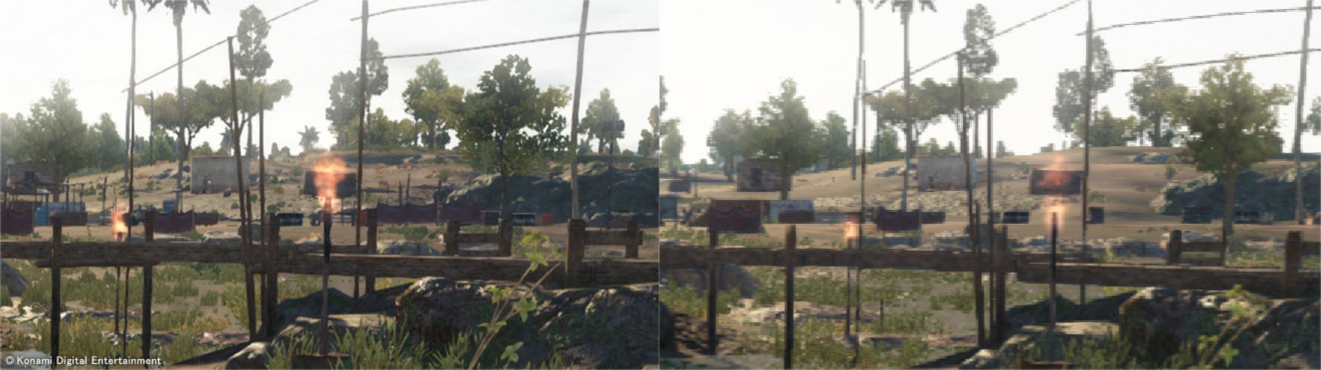Metal Gear Solid V Graphic Comparison
