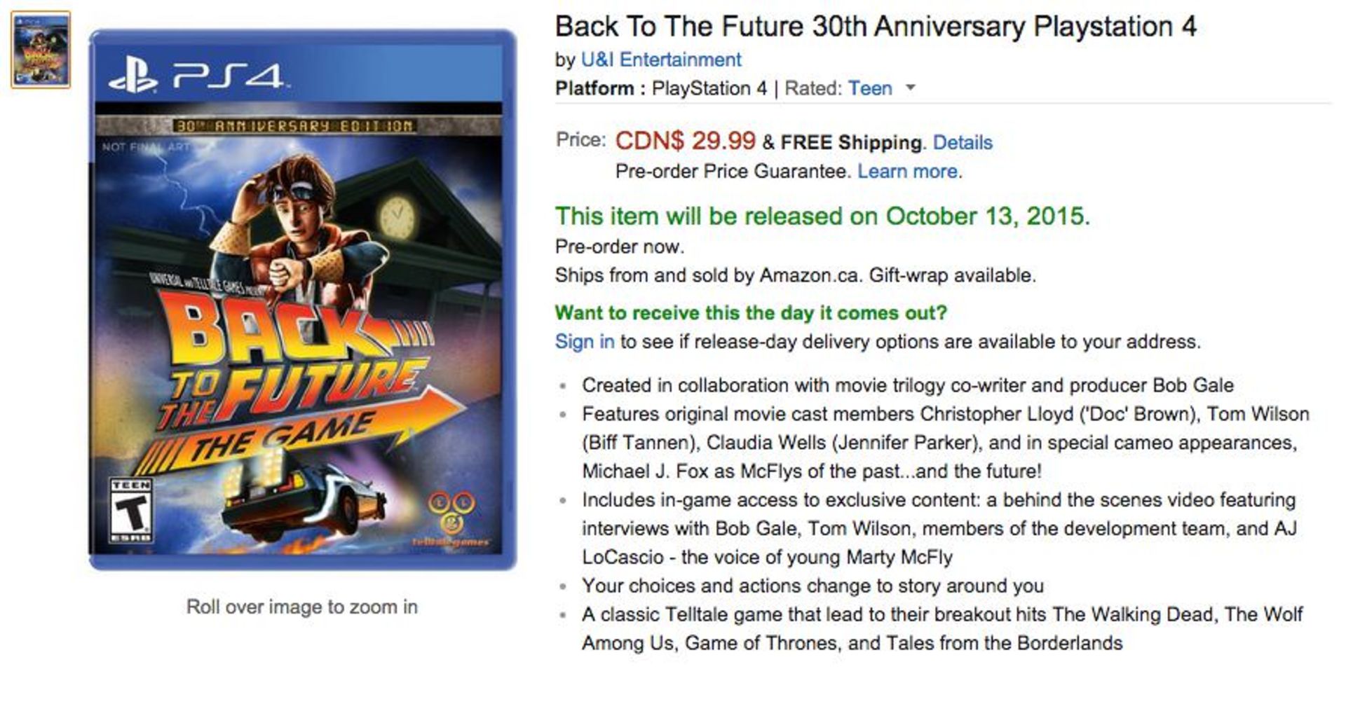 Back to the Future