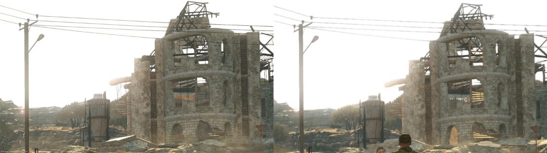 Metal Gear Solid V Graphic Comparison