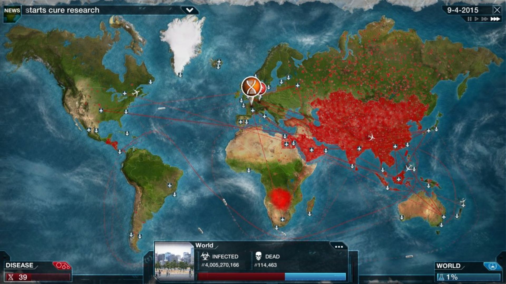 تصاویر بازی Plague Inc: Evolved