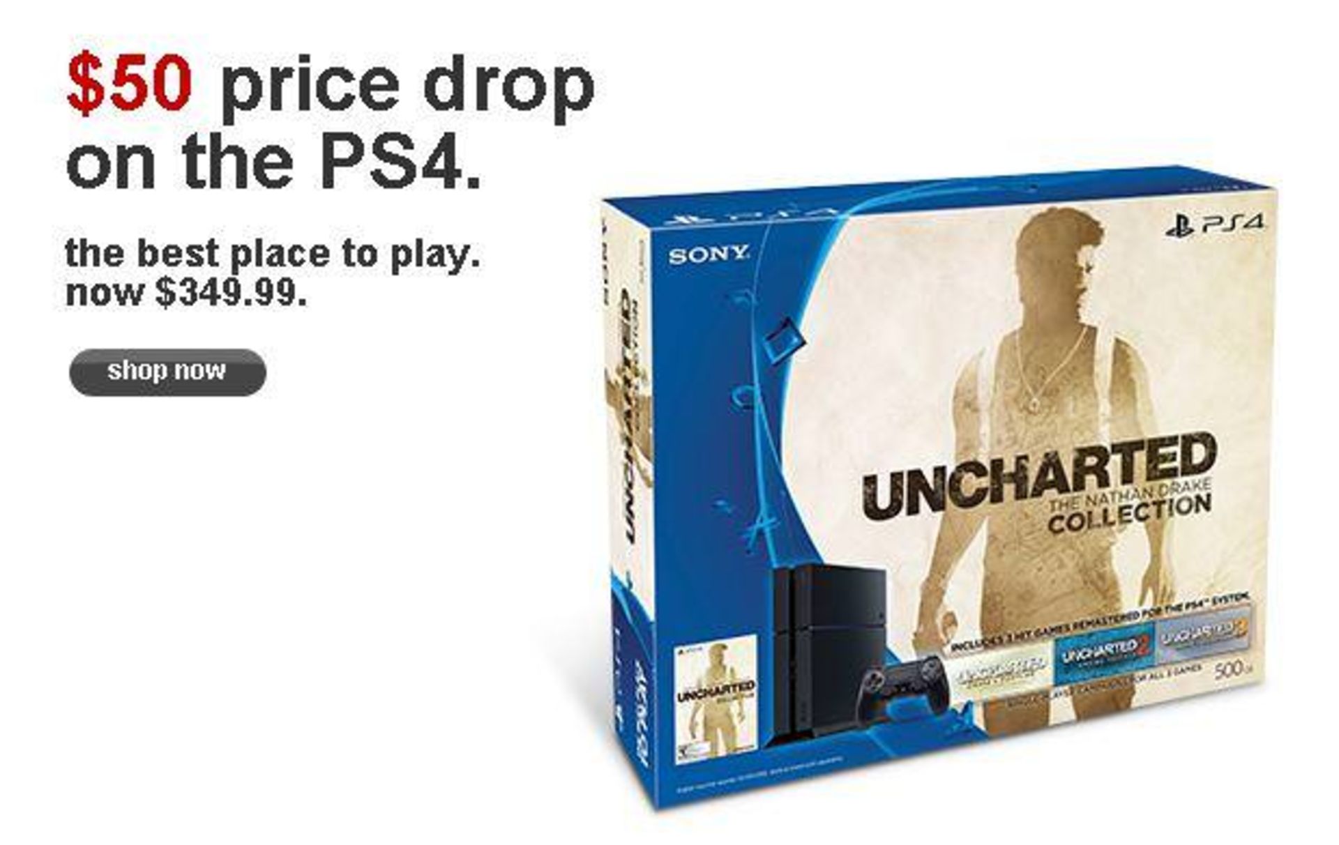 Playstation 4 Price Drop