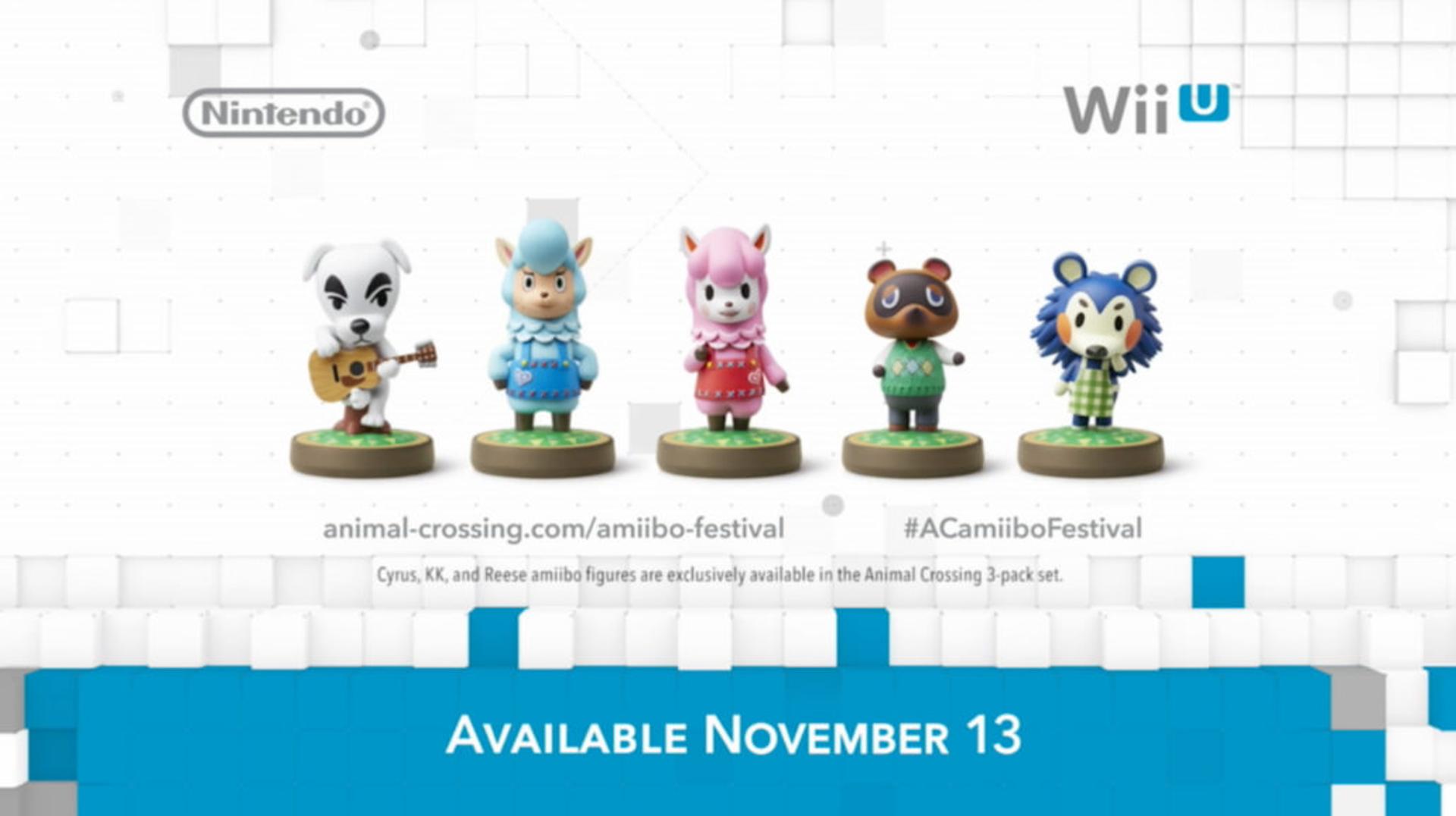 Nintendo Amiibo Animal Crossing Amiibo Festival