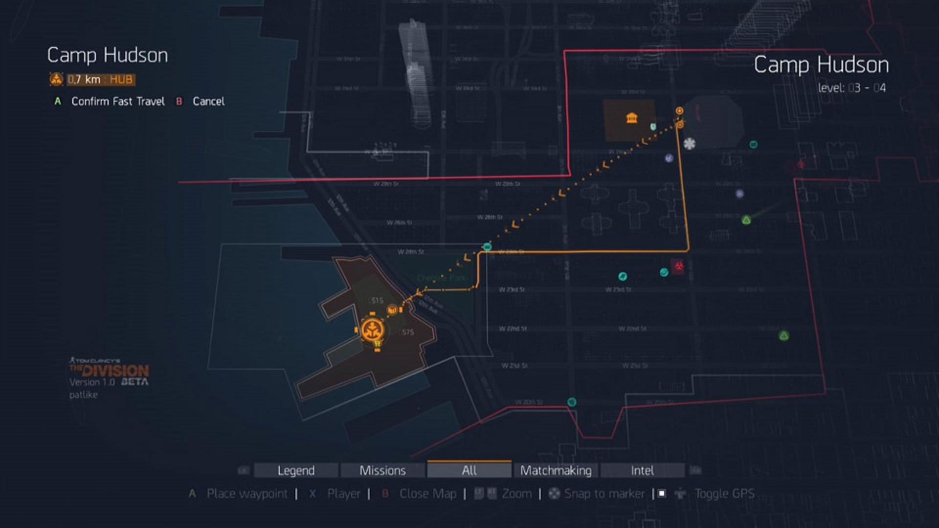 نکات آموزشی نسخه بتا The Division