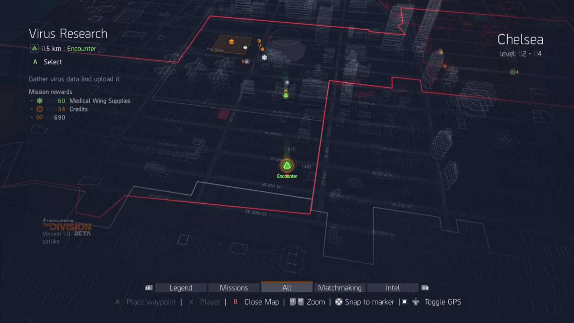 نکات آموزشی نسخه بتا The Division