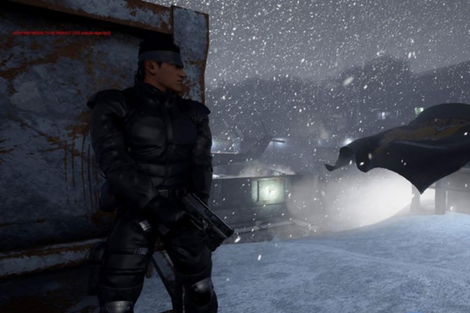 بازسازی Metal Gear Solid 1 توسط موتور آنریل ۴