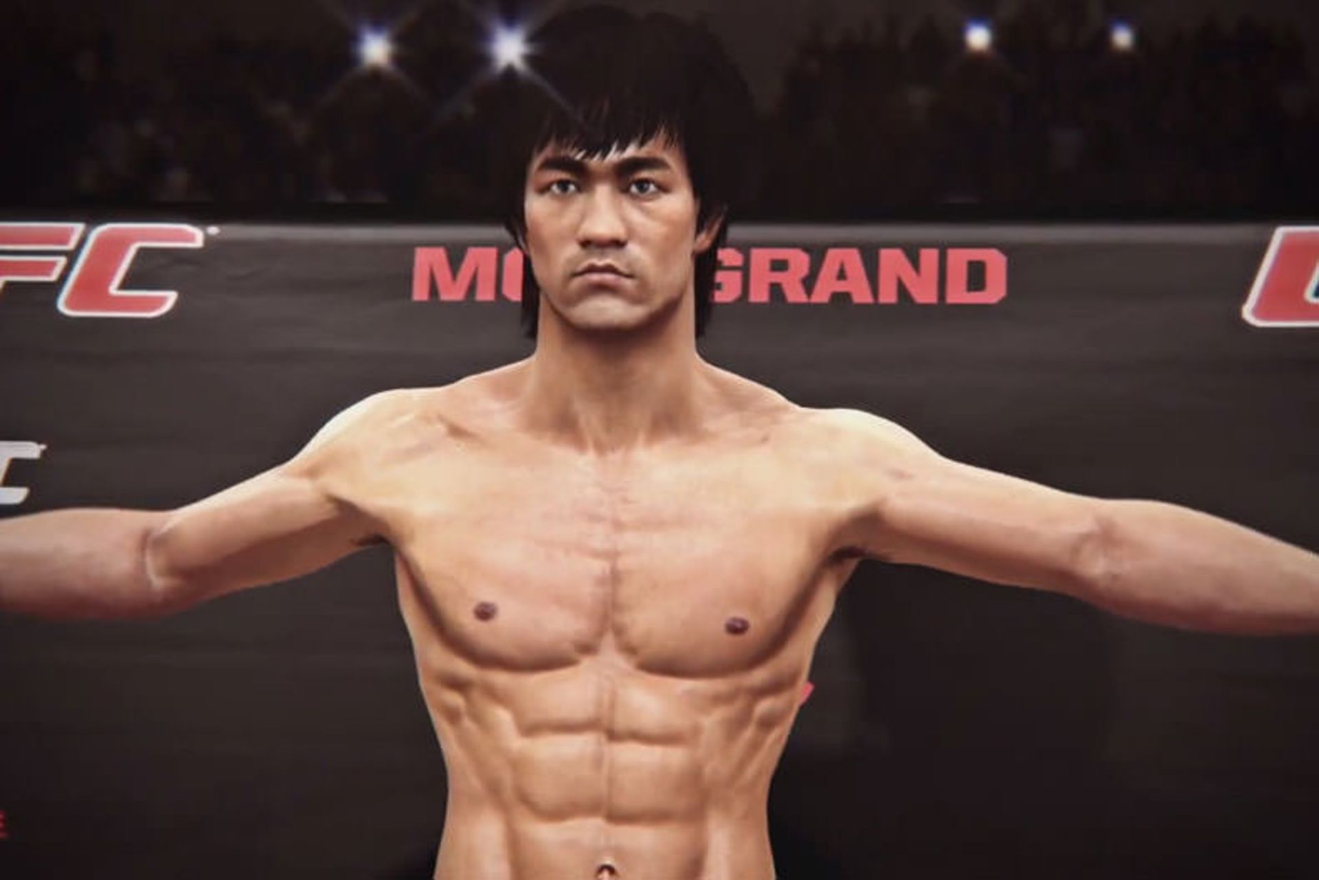 حضور بروس لی در بازی UFC 2