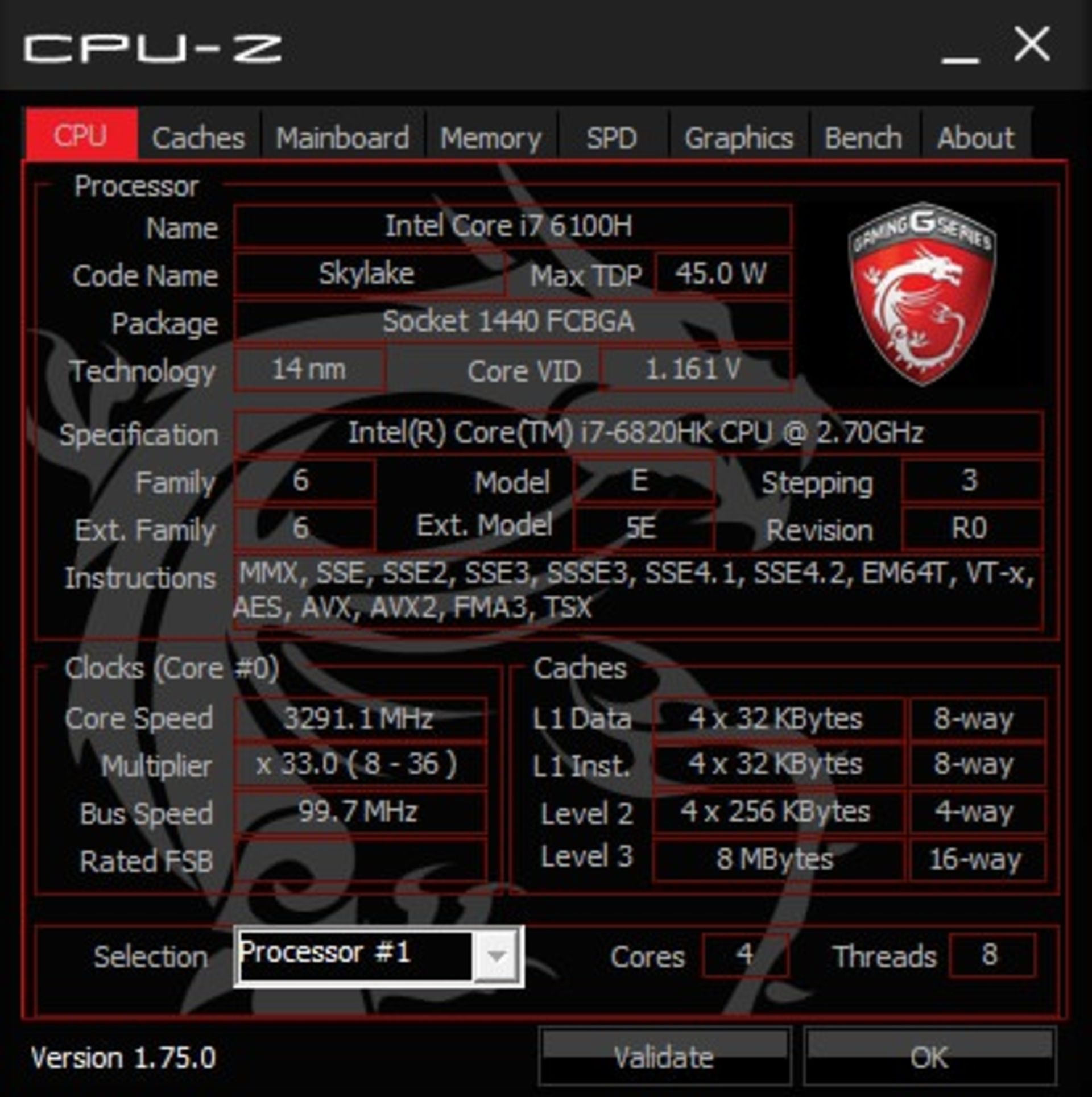 CPU Z CPU 2