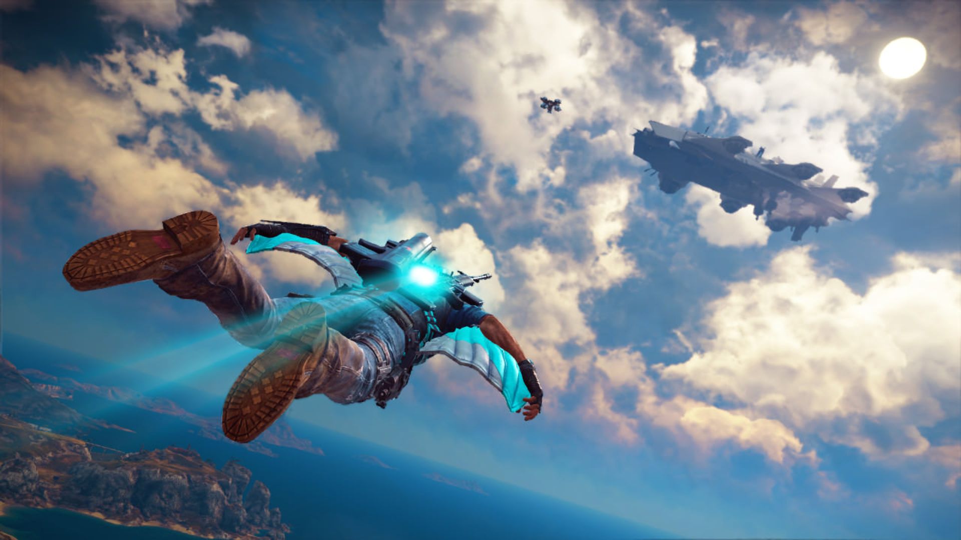 بسته الحاقی Sky Fortress بازی Just Cause 3