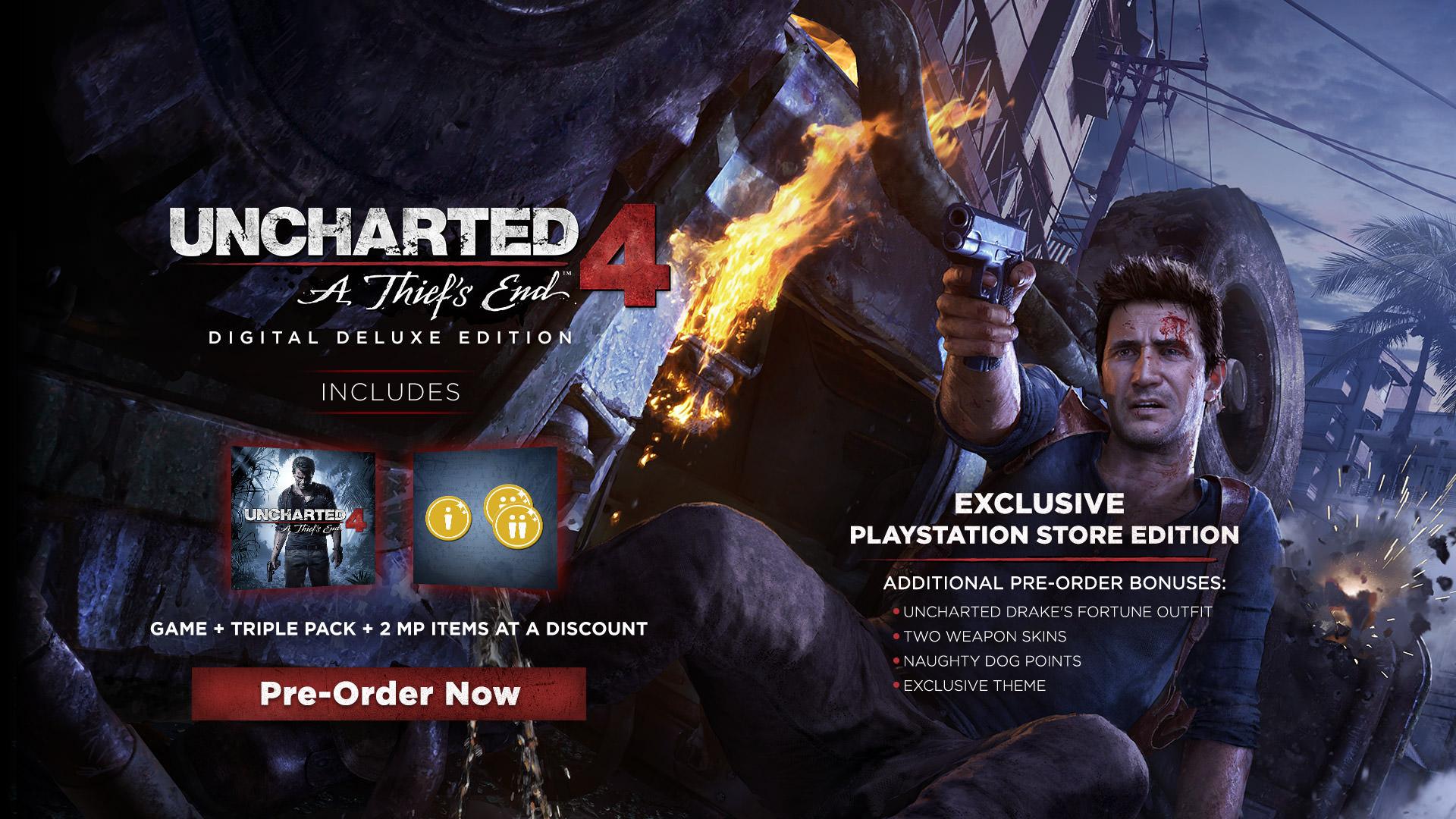 Uncharted 4 PreOrder پیش فروش