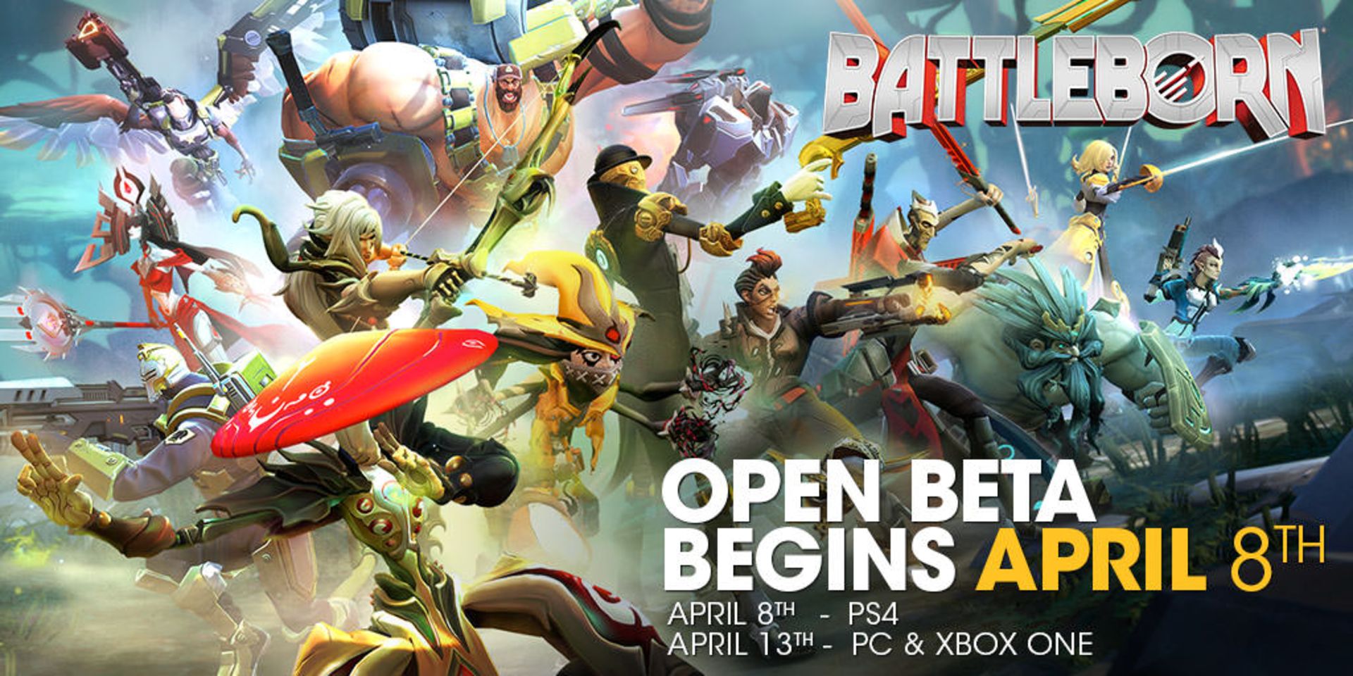 بتای عمومی بازی Battleborn