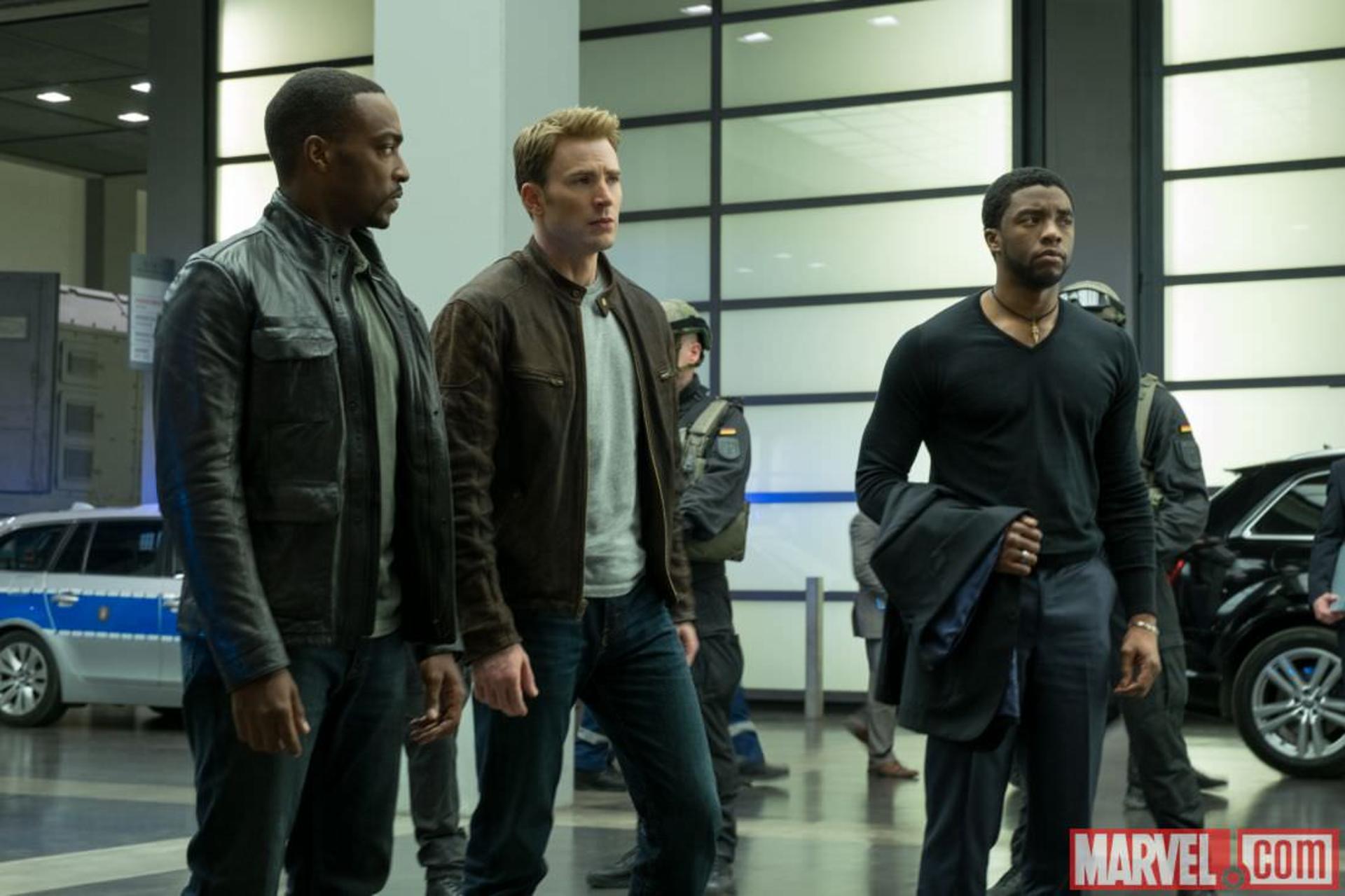تصاویر پشت صحنه Captain America: Civil War