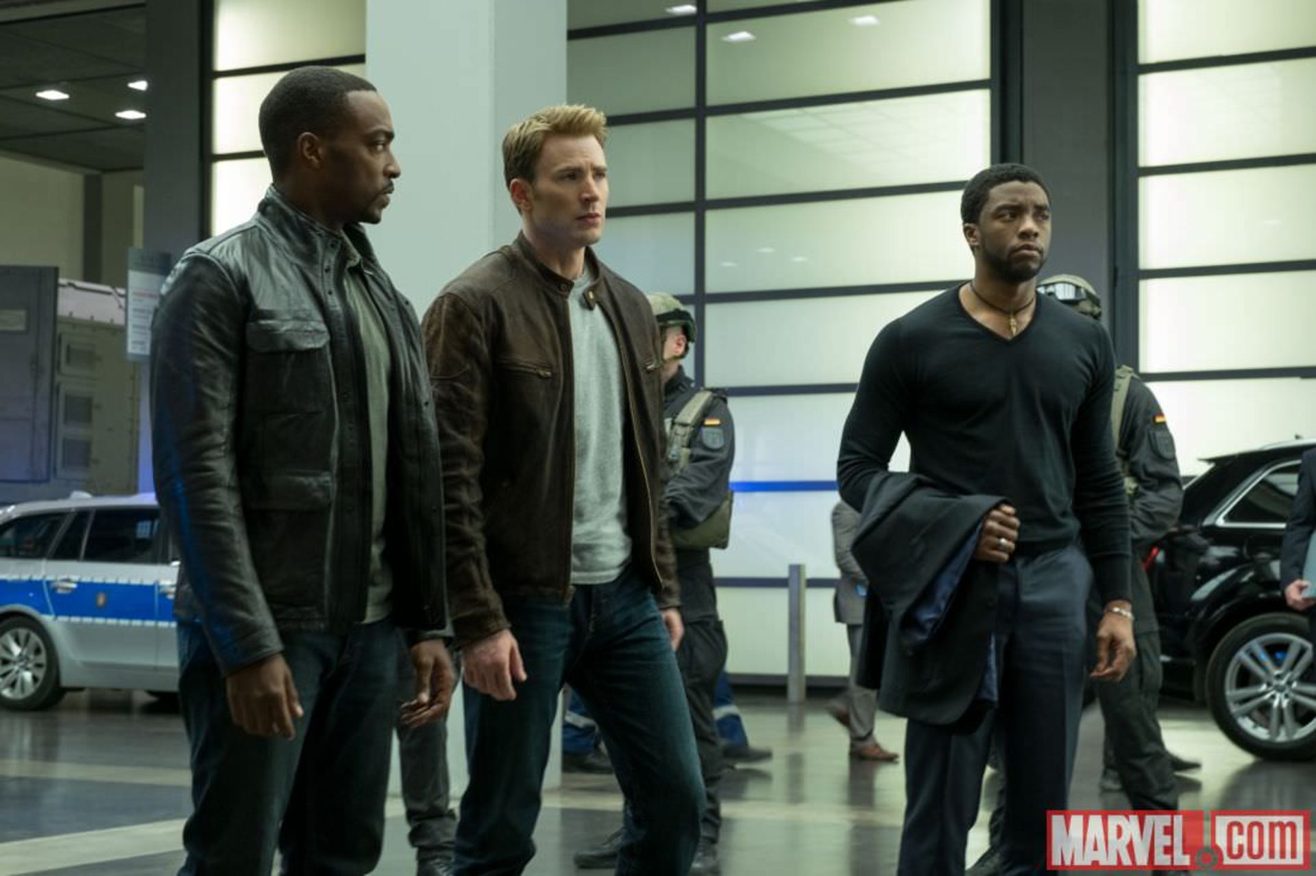 تصاویر پشت صحنه Captain America: Civil War