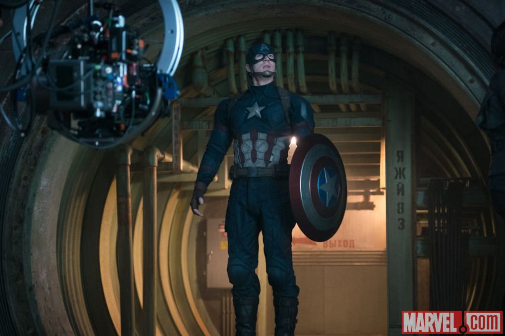 تصاویر پشت صحنه Captain America: Civil War