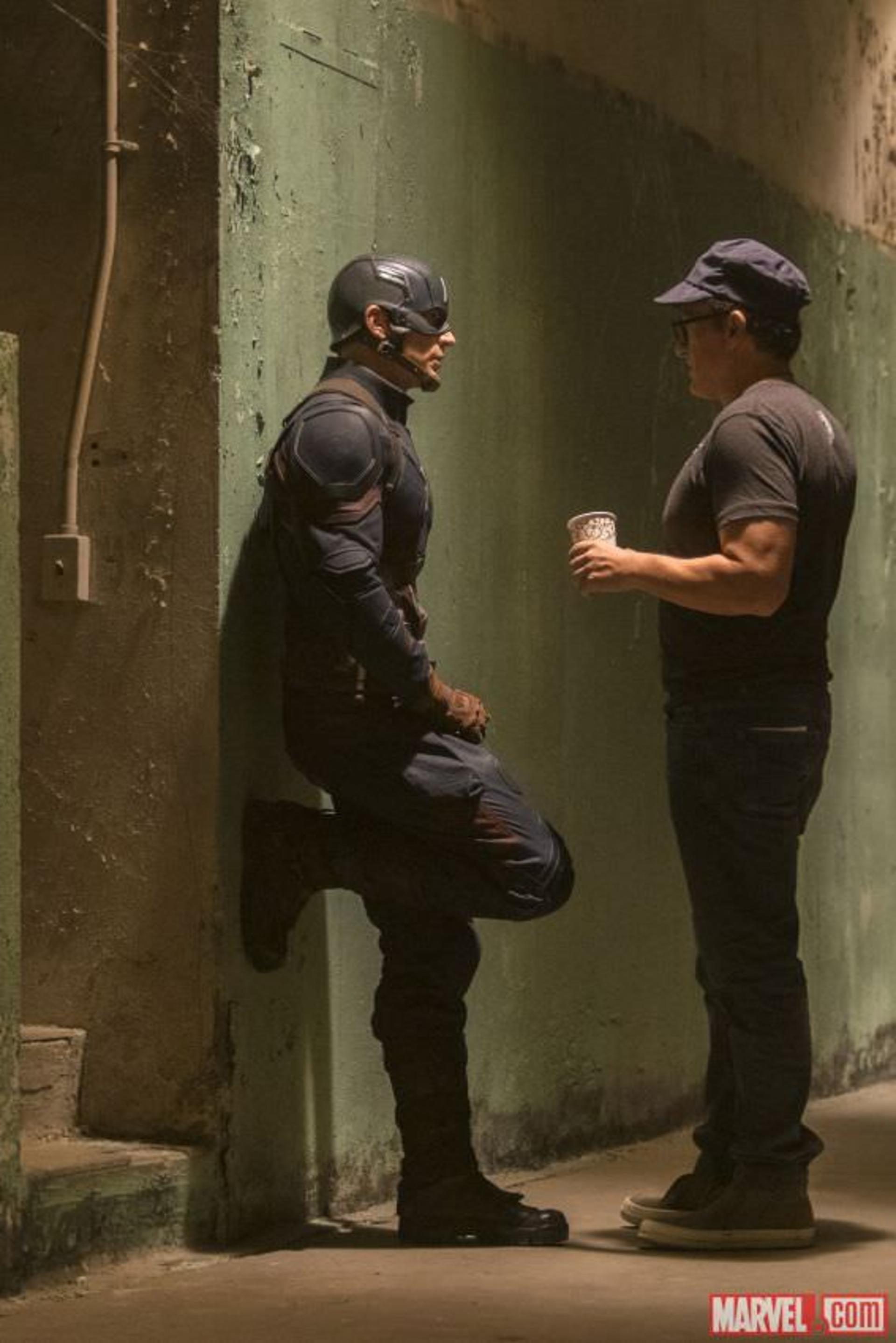 تصاویر پشت صحنه Captain America: Civil War
