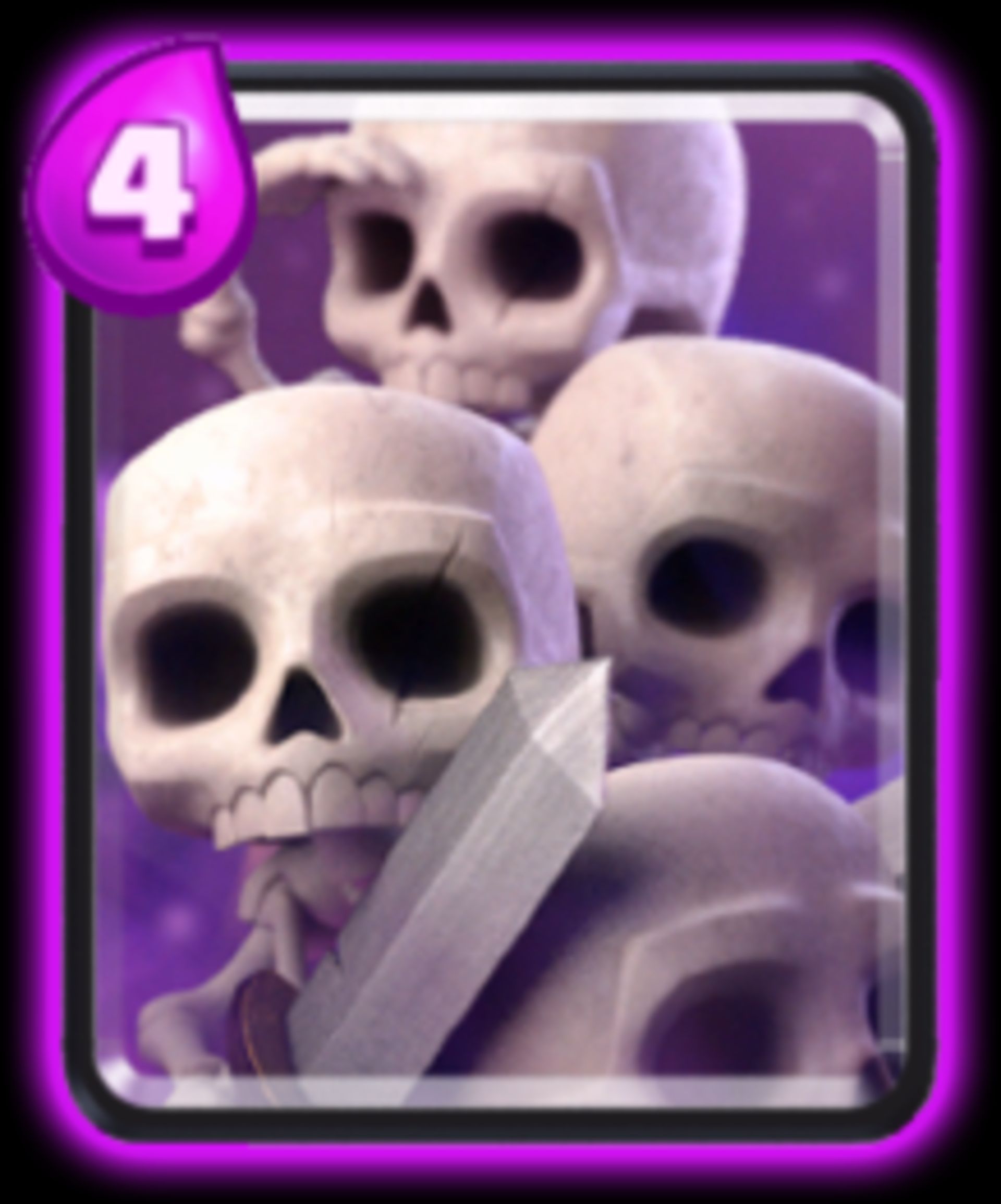 کارت Clash Royale Skeleton Army