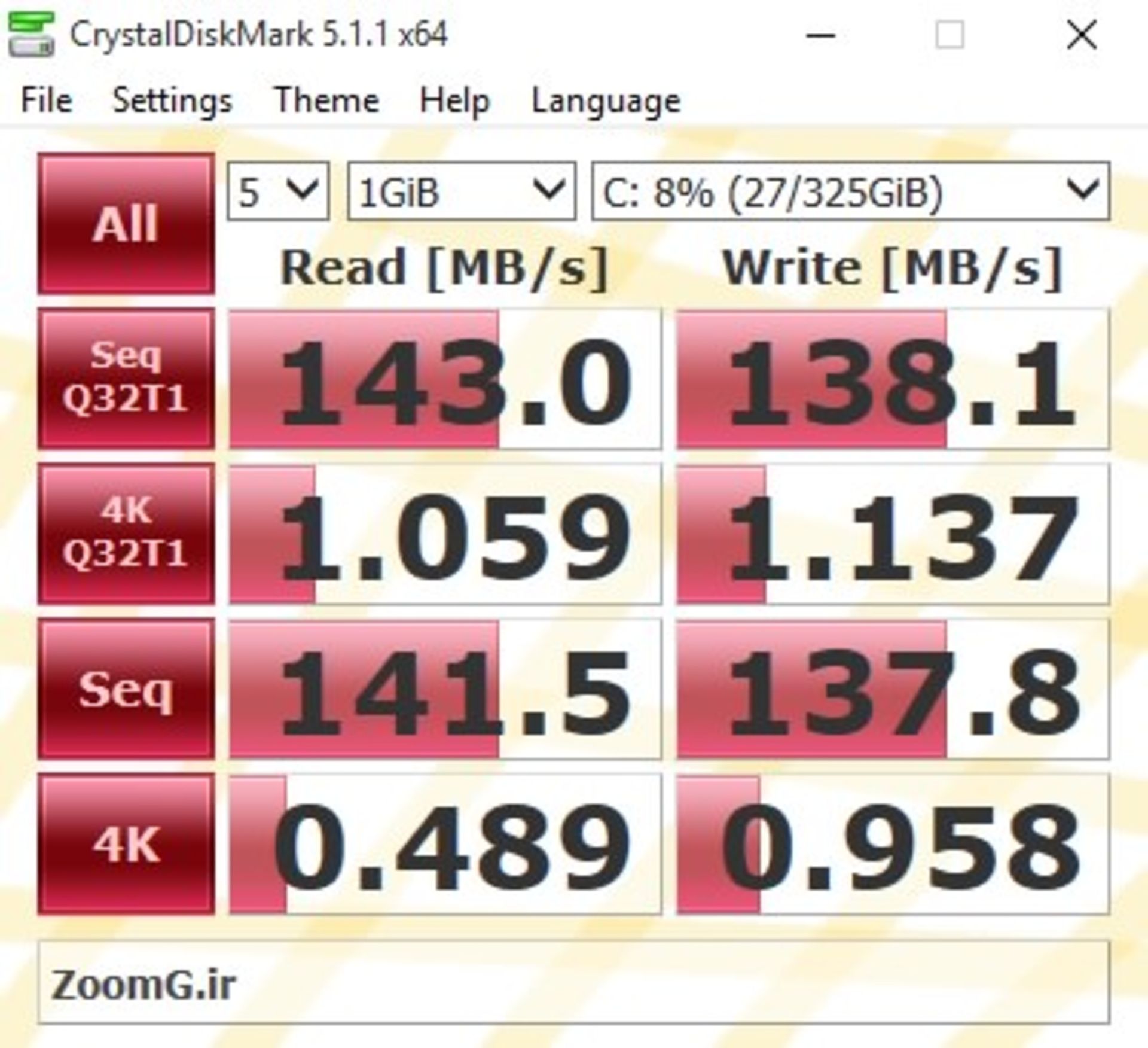CrystalDisk Mark 2016 MSI GT72S