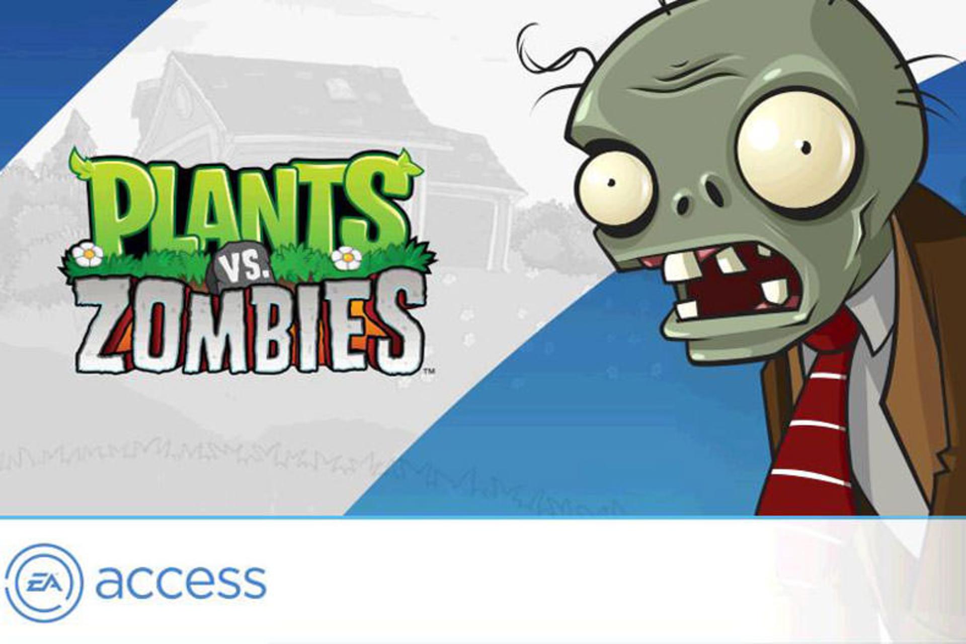 ea access الحاق بازی plants vs zombies