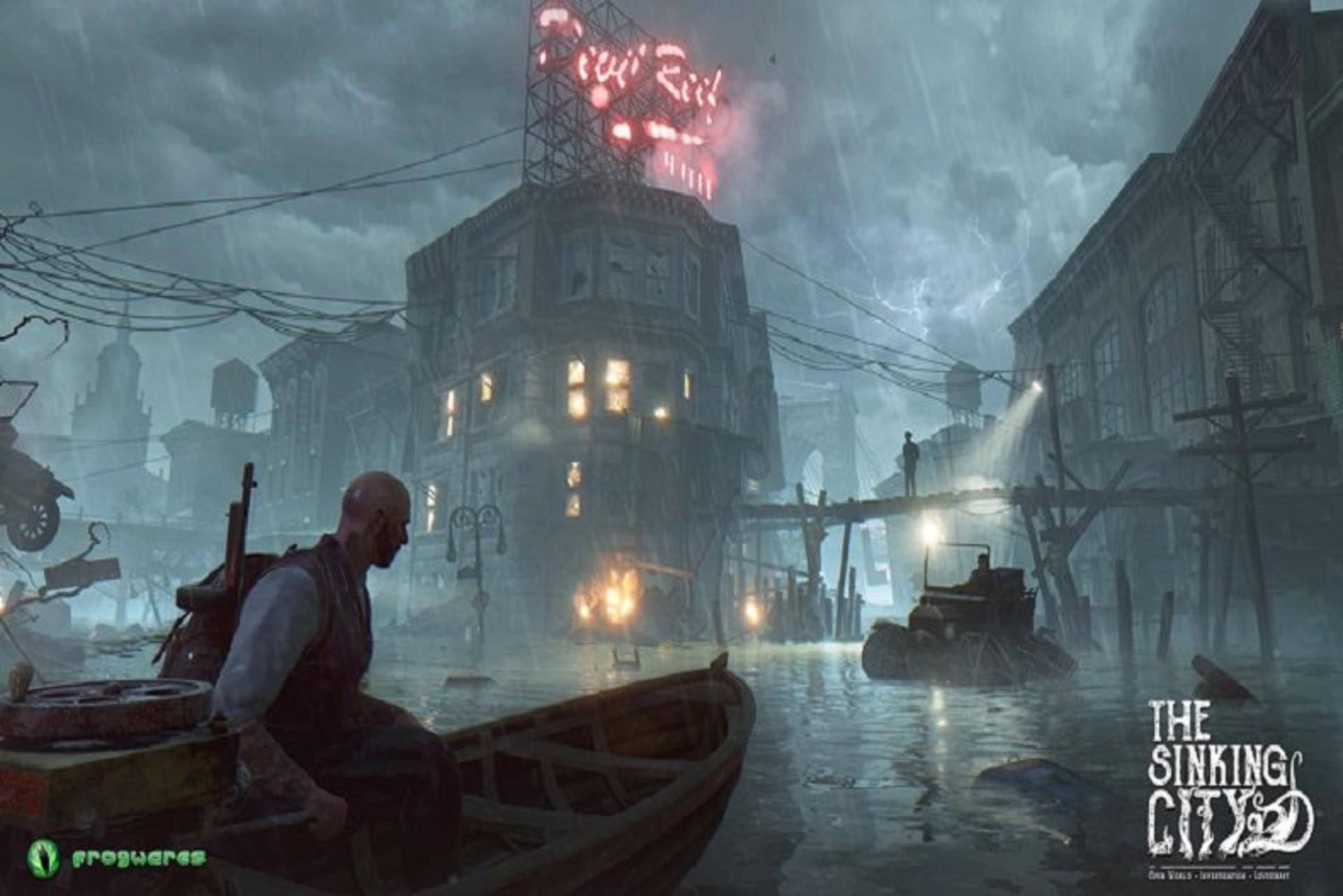 بازی ترسناک The Sinking City