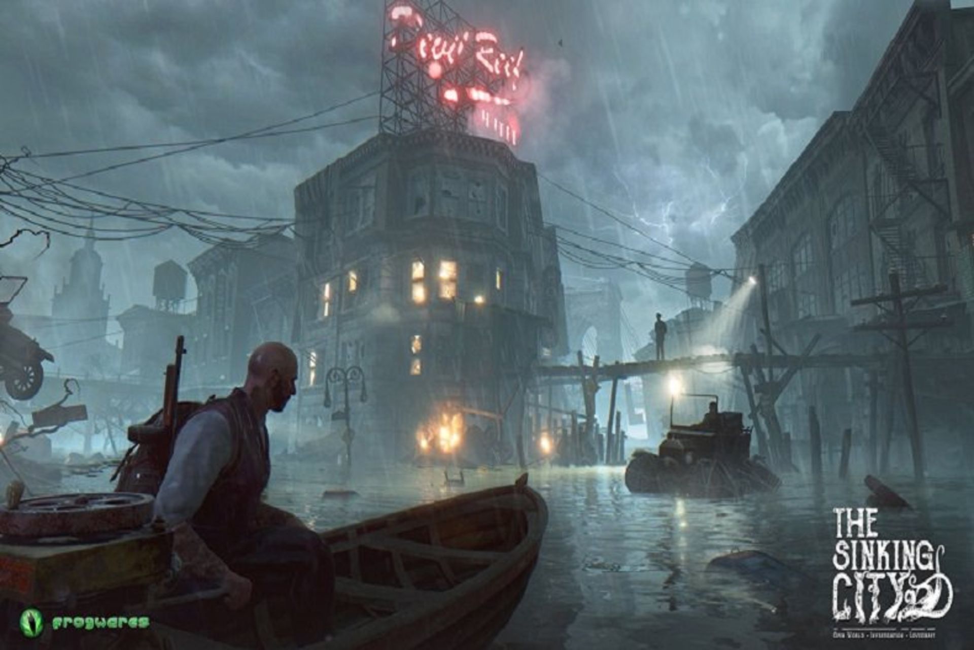 بازی ترسناک The Sinking City