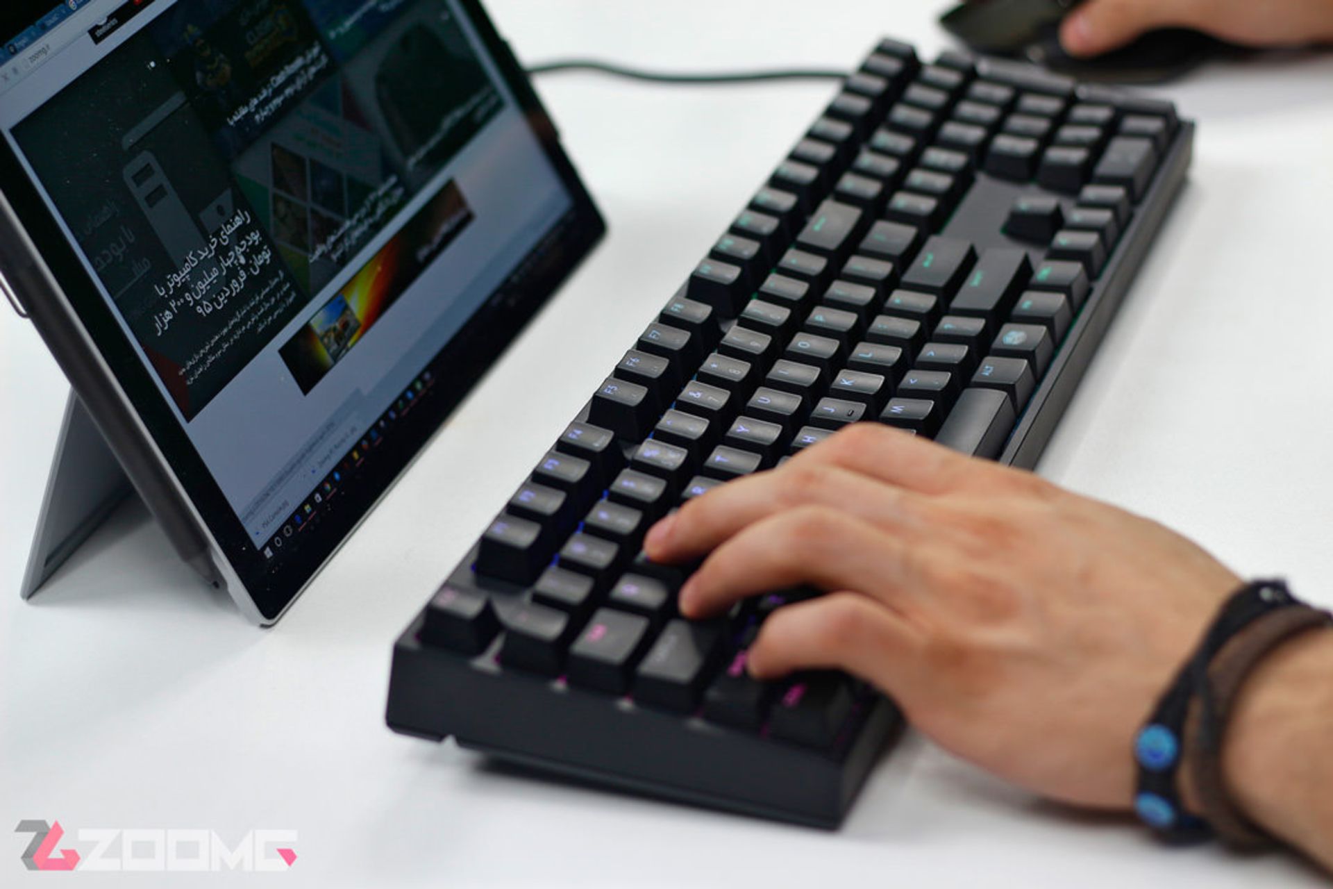 بررسی کیبورد گیمینگ Cooler Master MasterKeys Pro