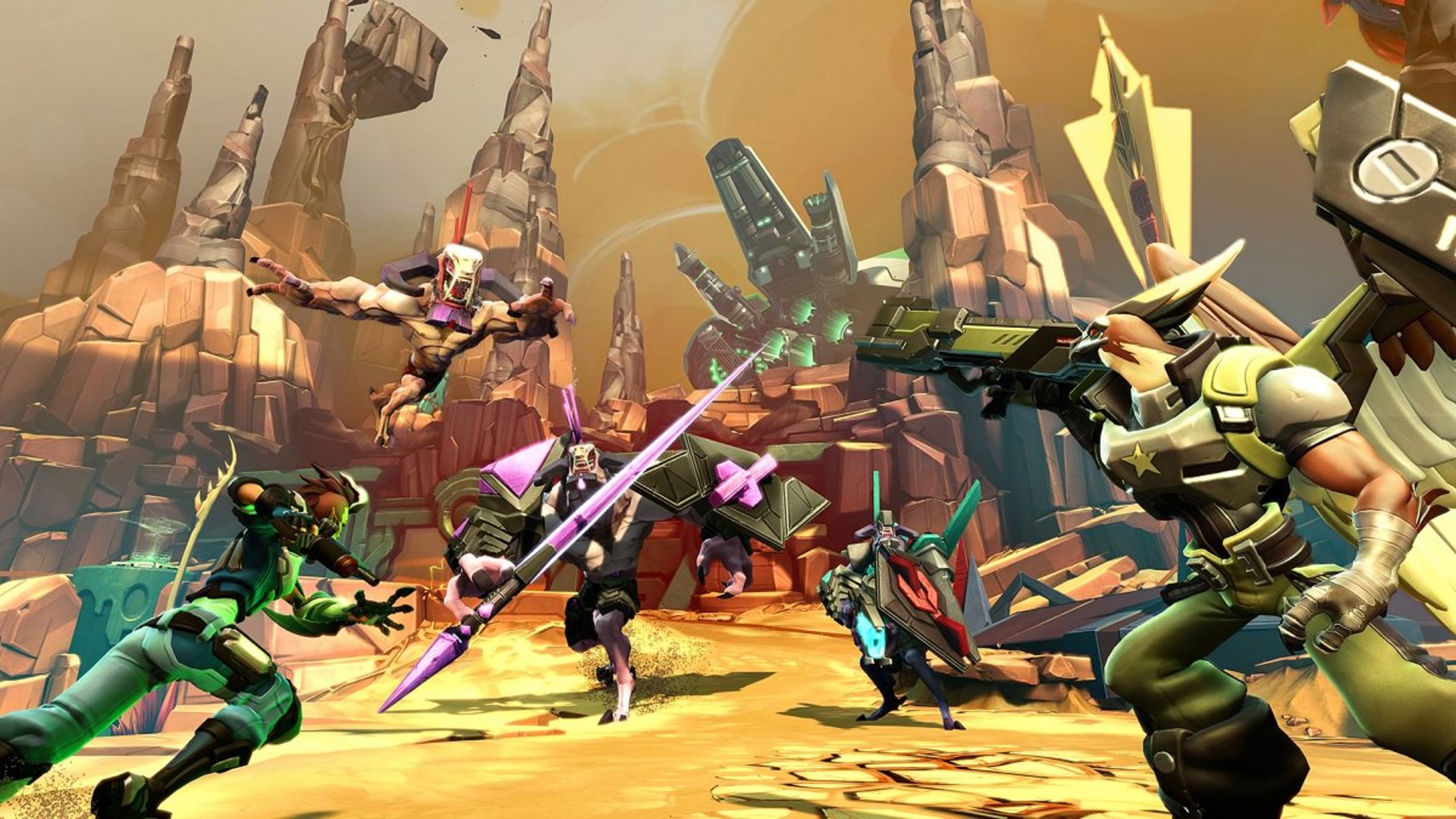 پیش نمایش بازی Battleborn