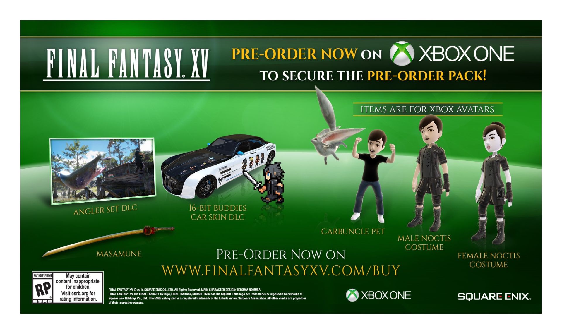 پیش خرید بازی Final Fantasy 15 ایکس باکس وان
