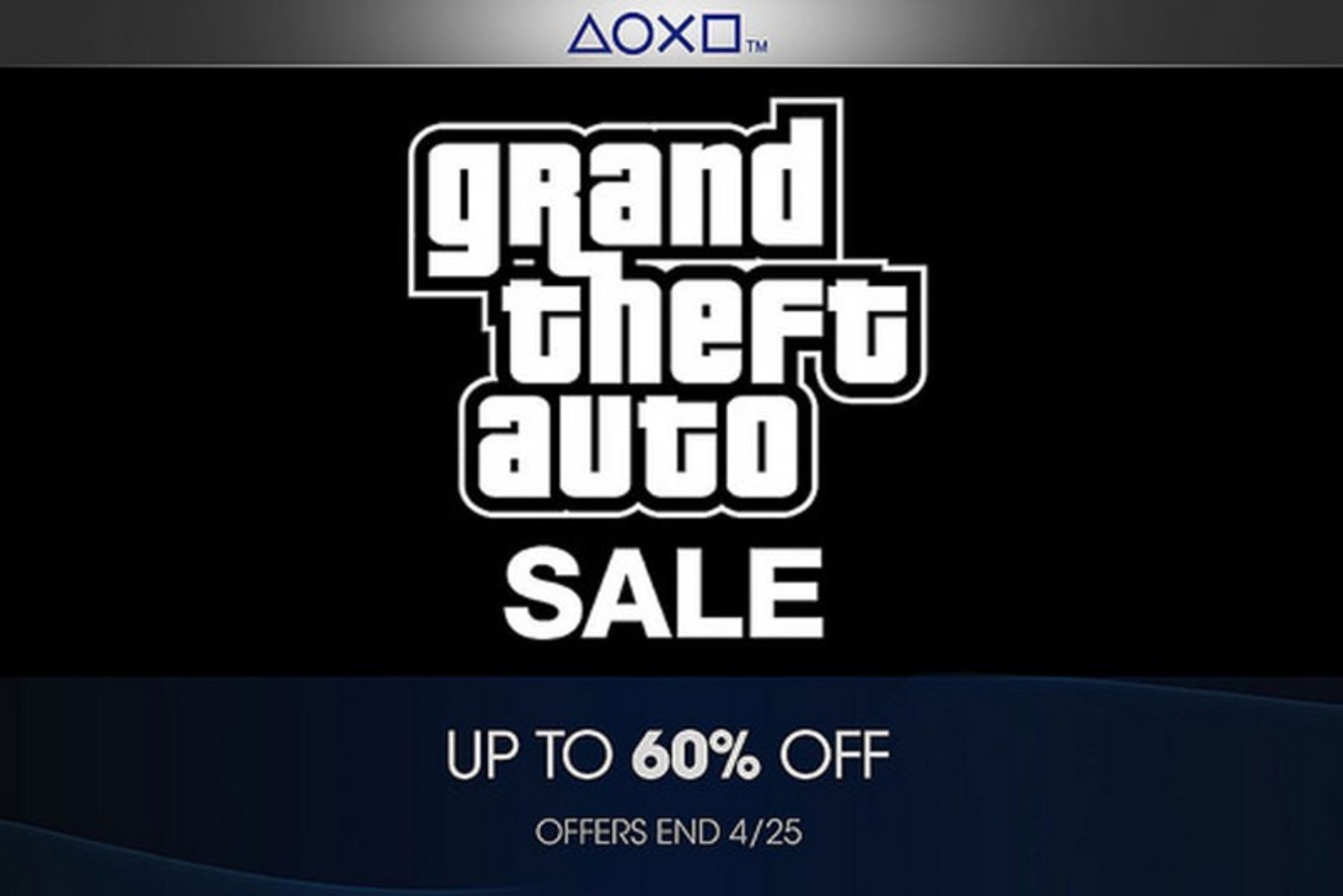 grand theft auto sale psn