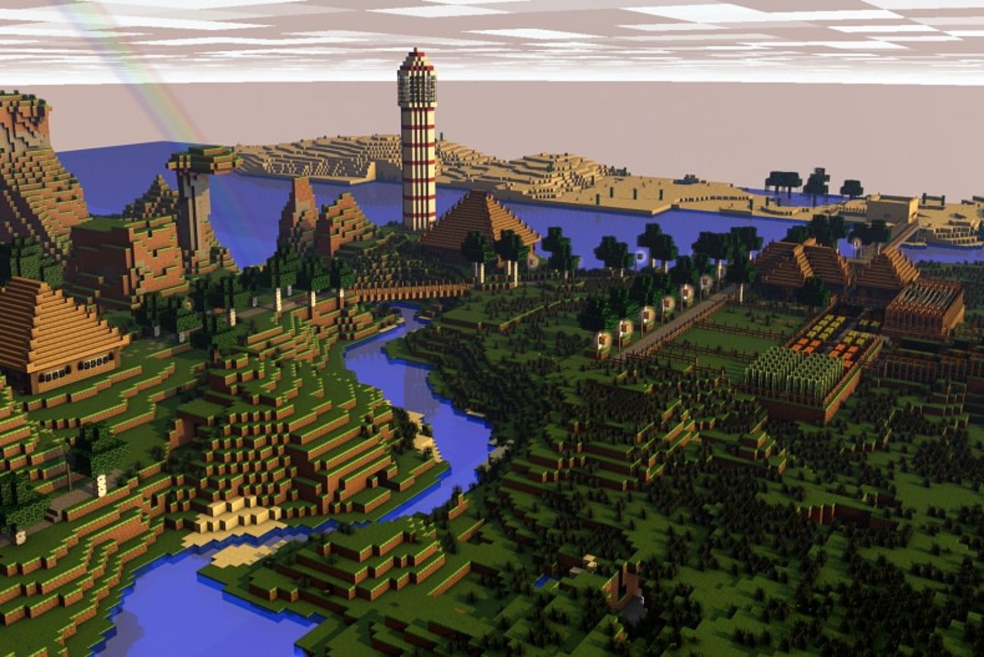 minecraft_pretty_landscape_by_syncedsart-d5oco1g