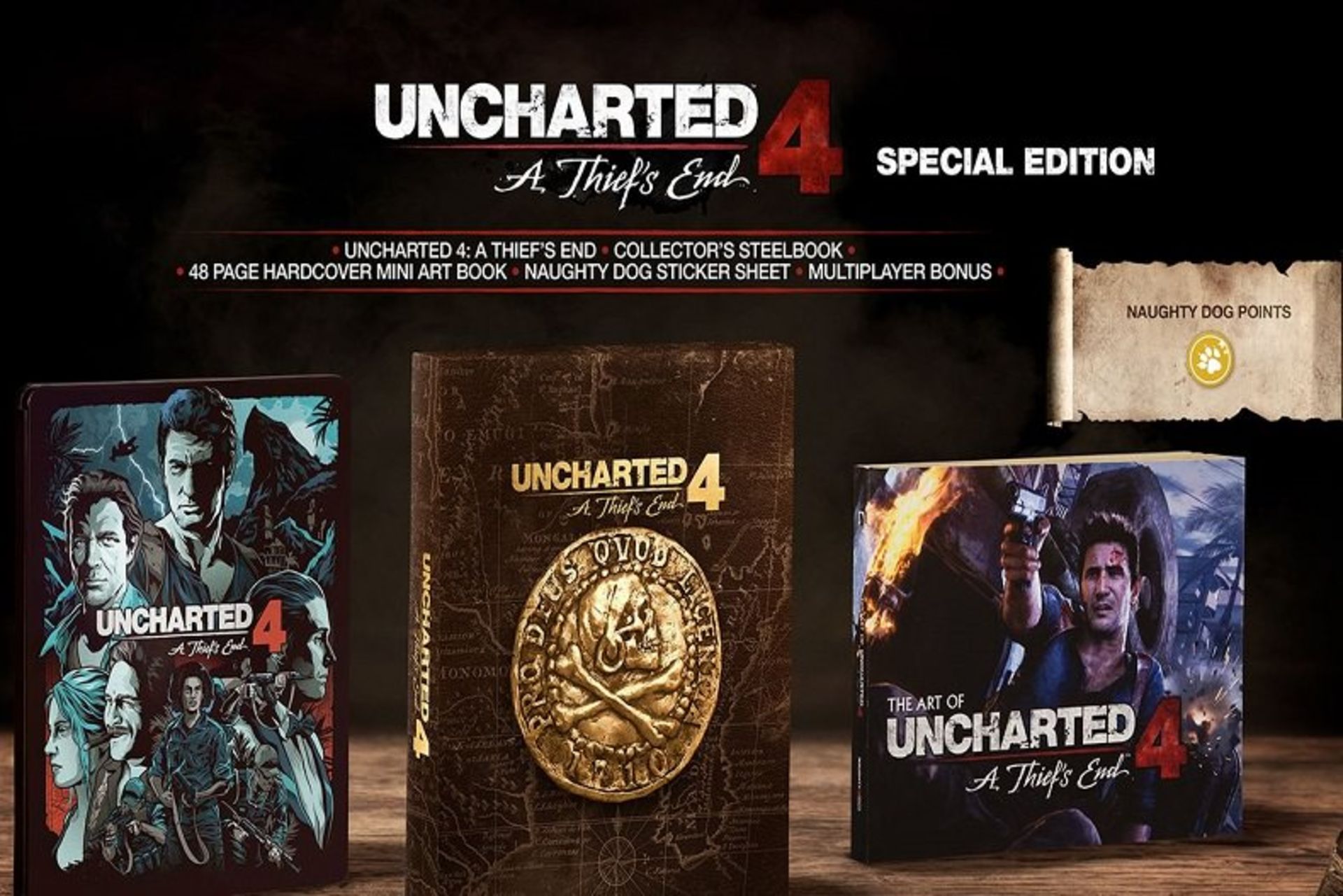 محتویات نسخه Special Edition بازی Uncharted 4